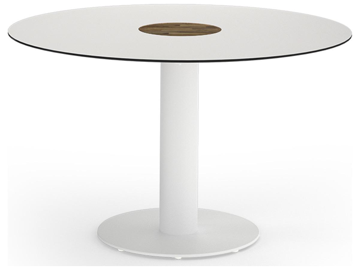 MamaGreen Stizzy Aluminum Round Outdoor Patio Dining Table