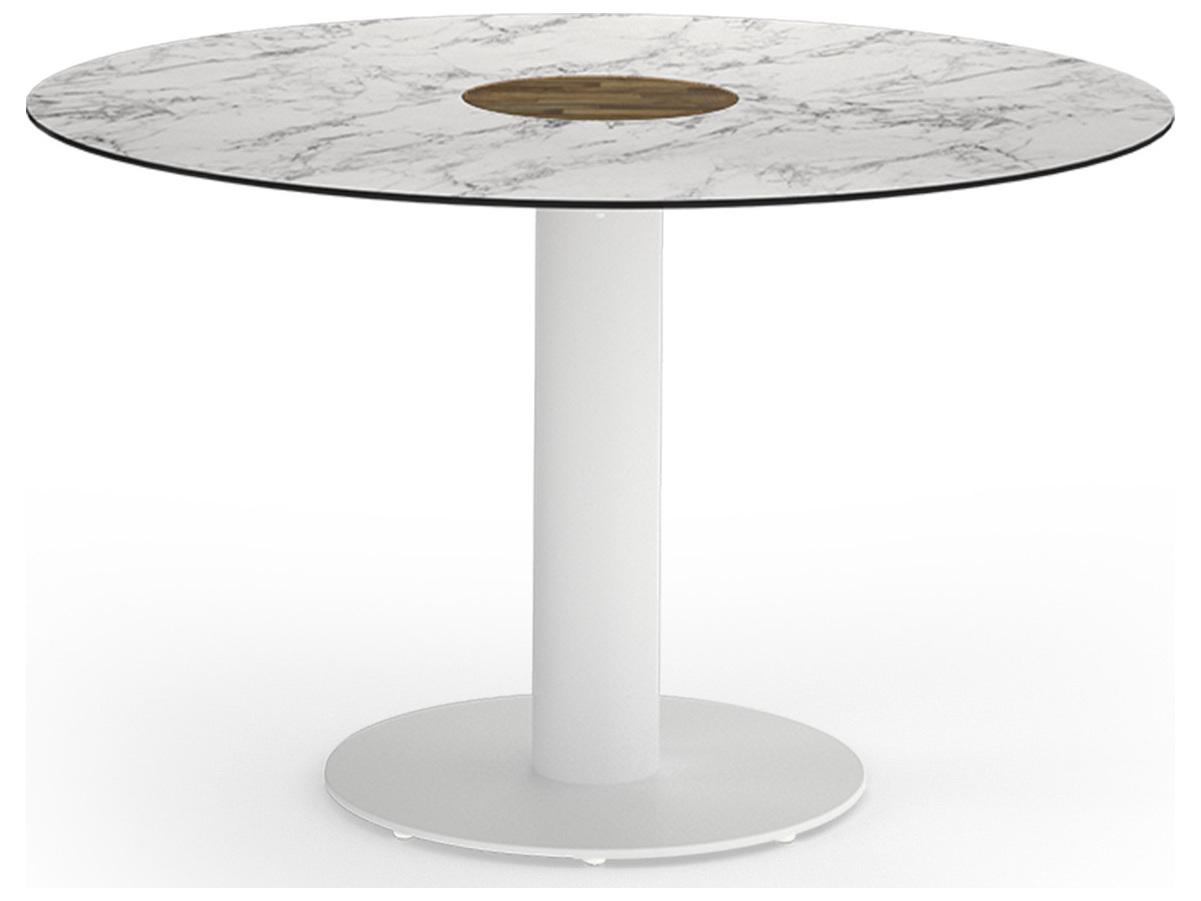 MamaGreen Stizzy Aluminum Round Outdoor Patio Dining Table
