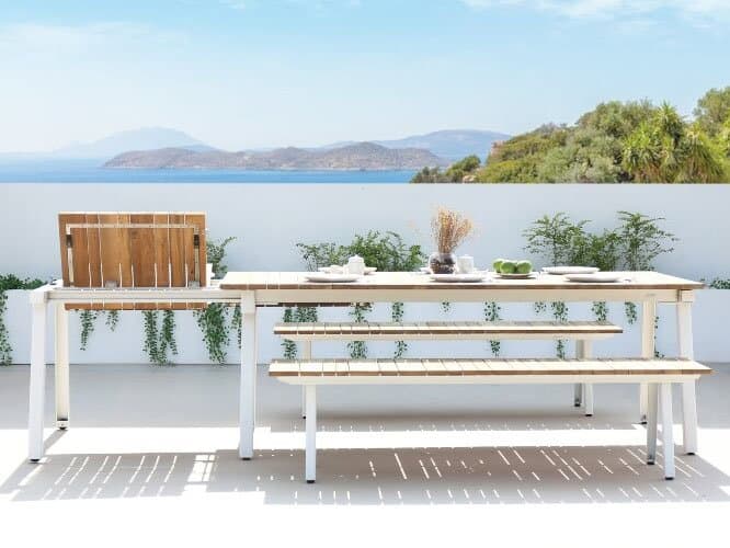 MamaGreen Maxximus Steel Patio Dining Set