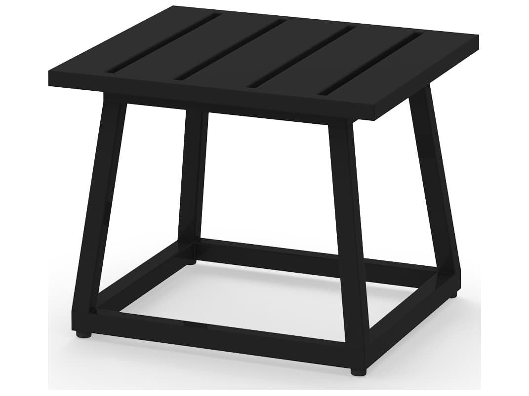 MamaGreen Allux Aluminum Square Medium Outdoor Patio End Table