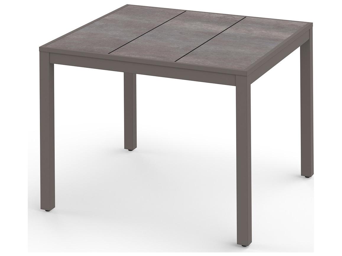 MamaGreen Allux Aluminum Square Patio Dining Table