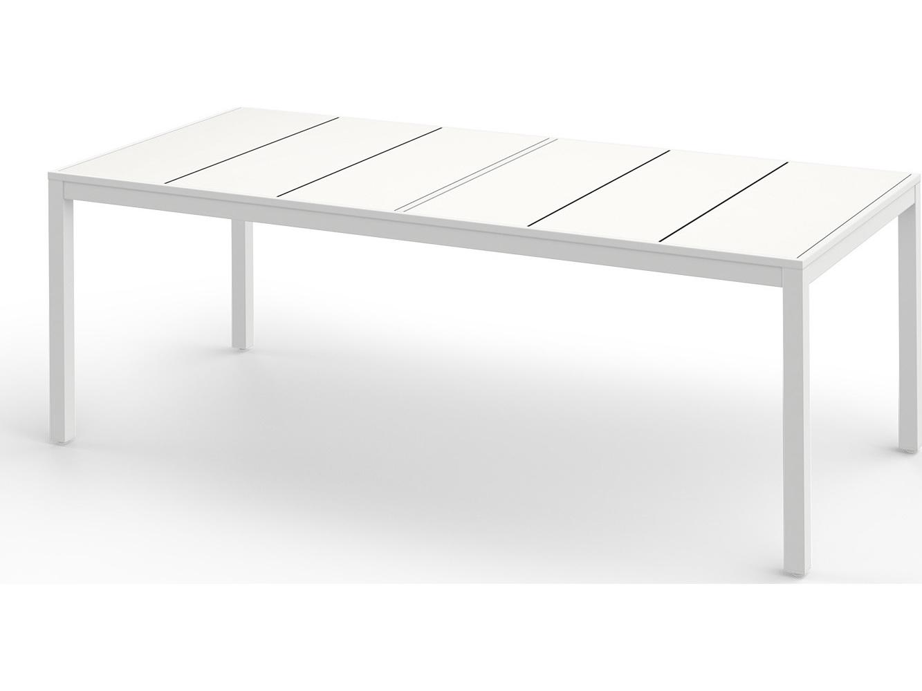 MamaGreen Allux Aluminum Rectangular Outdoor Dining Table