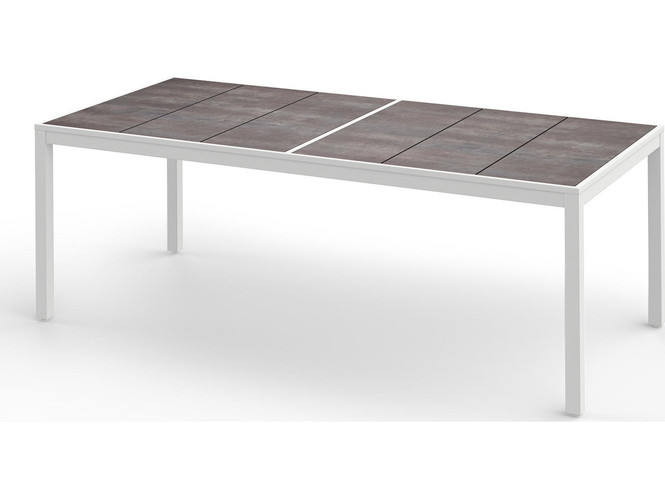 MamaGreen Allux Aluminum Rectangular Outdoor Dining Table