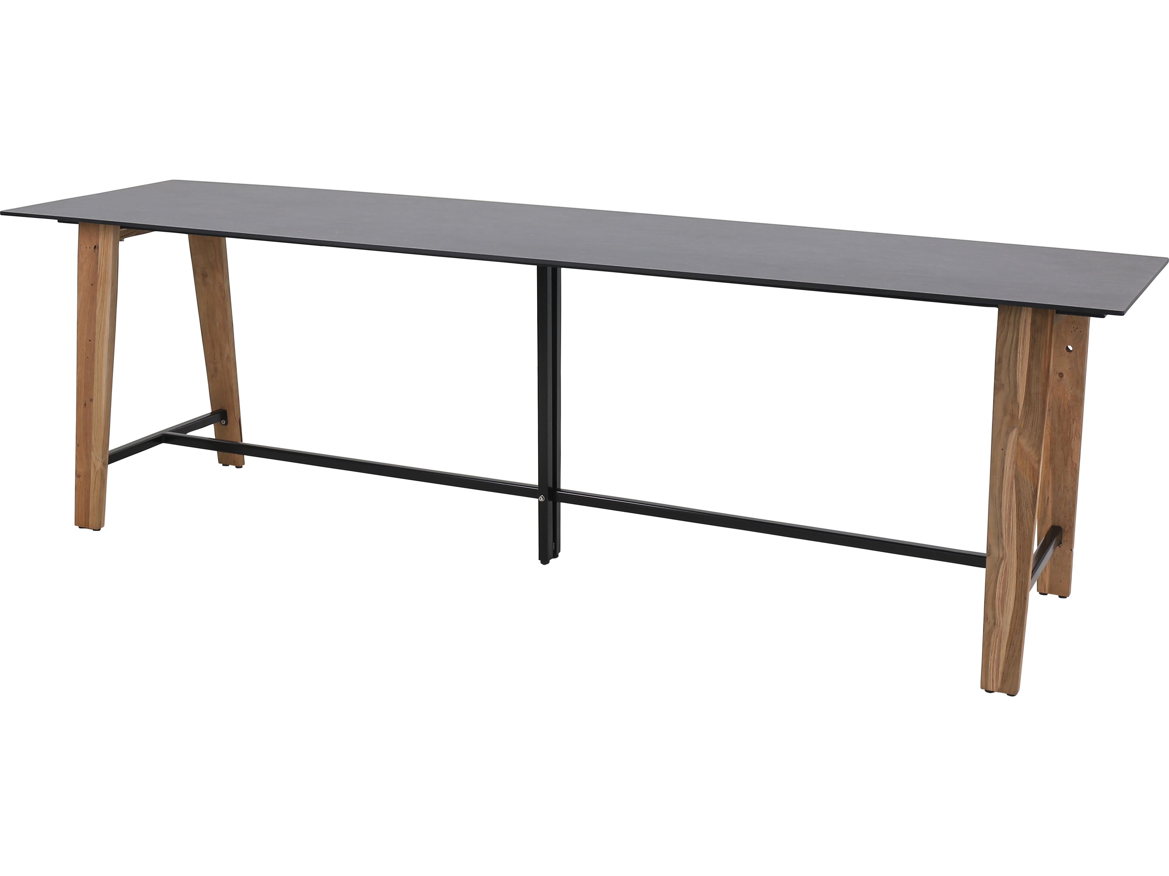 MamaGreen Sato Teak Rectangular Outdoor Counter Table