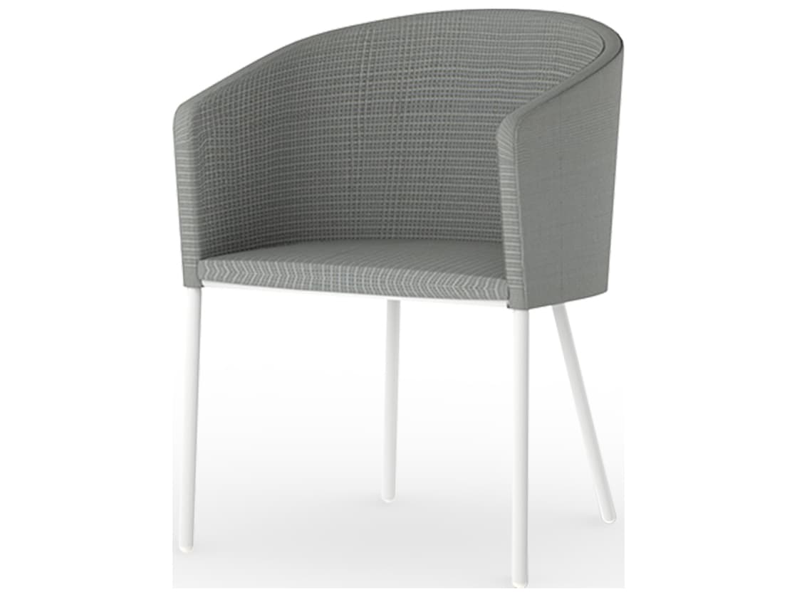 MamaGreen Zupy Aluminum Cushion Patio Dining Chair