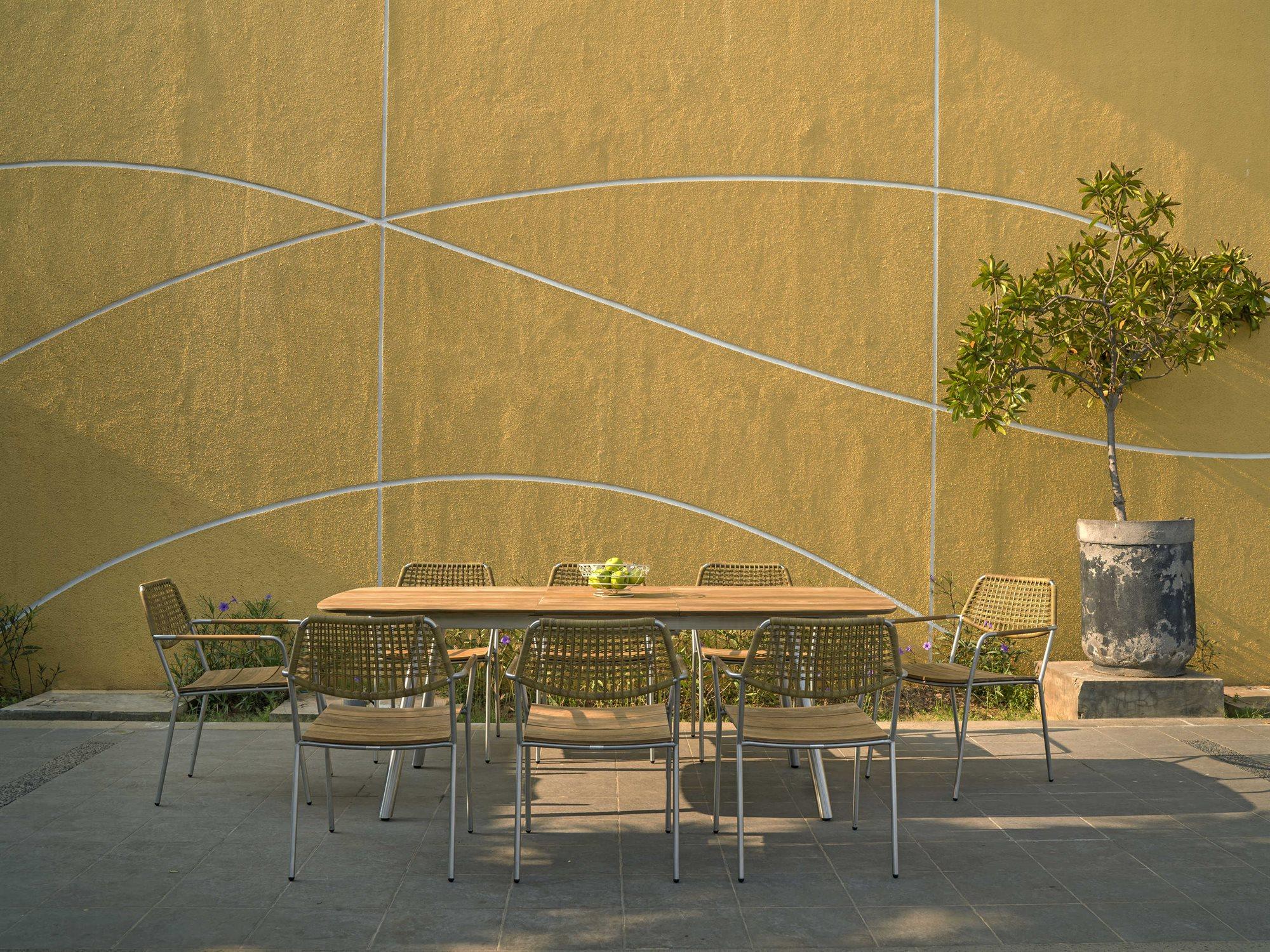 Mamagreen Zupy Aluminum Outdoor Dining Set