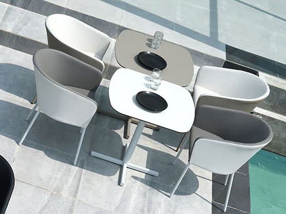 MamaGreen Zupy Aluminum Cushion Bistro Set