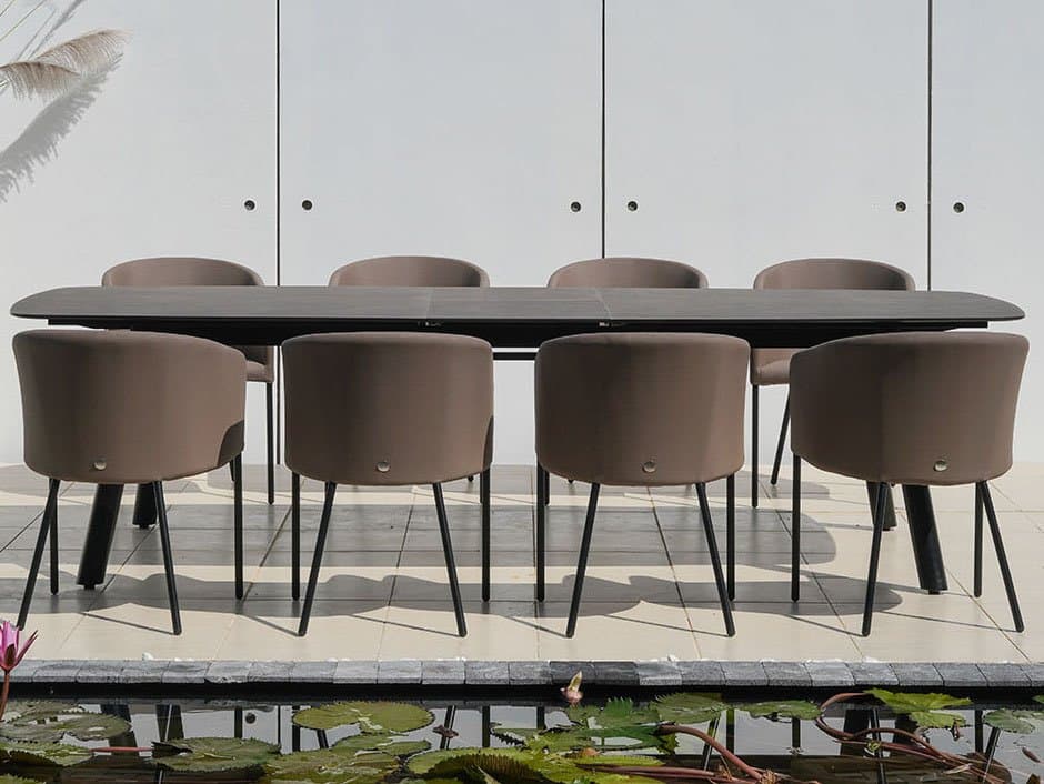 MamaGreen Zupy Aluminum Cushion Patio Dining Set