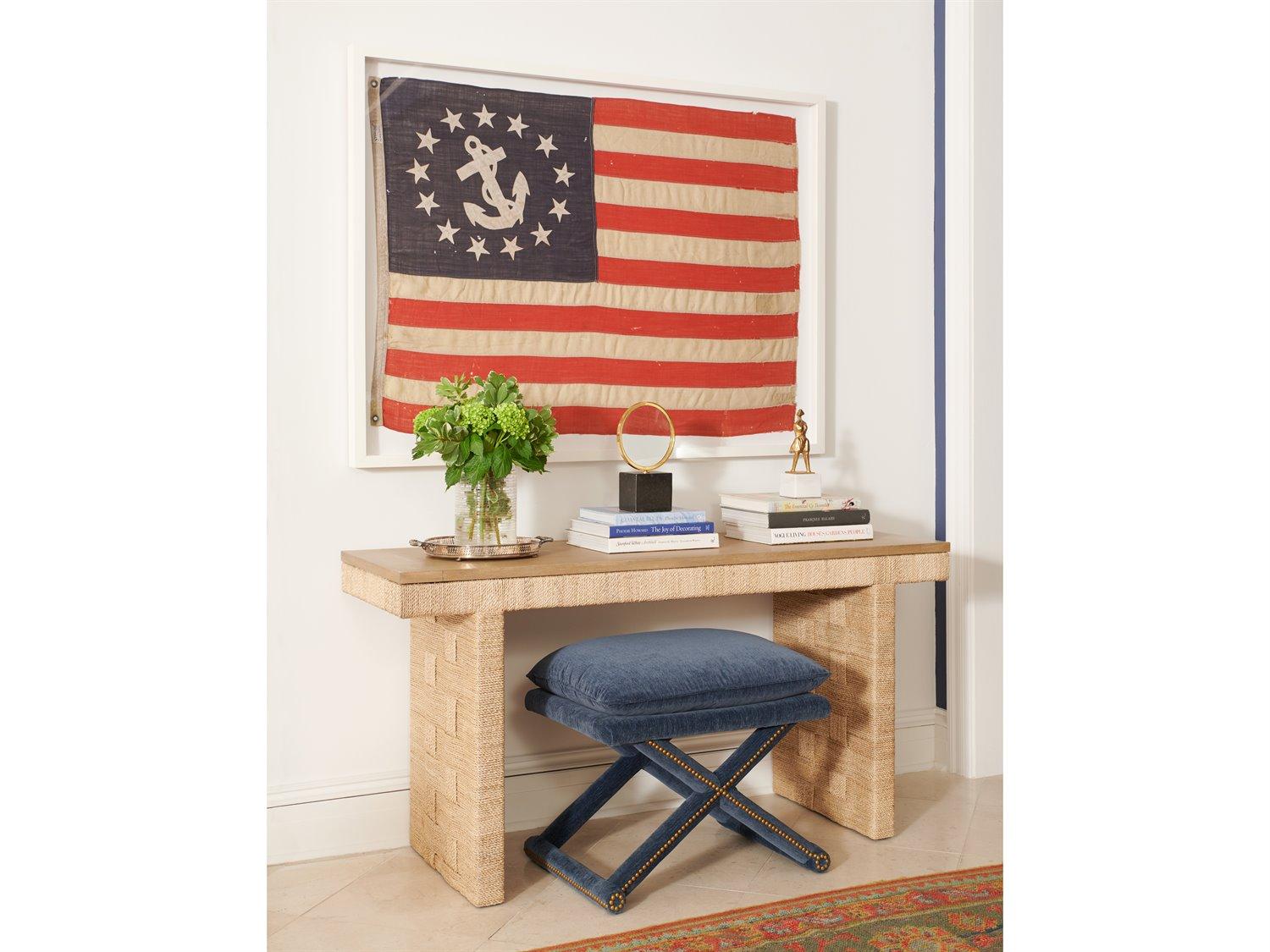 Mr. & Mrs. Howard Frankl Chair and Ottoman Set