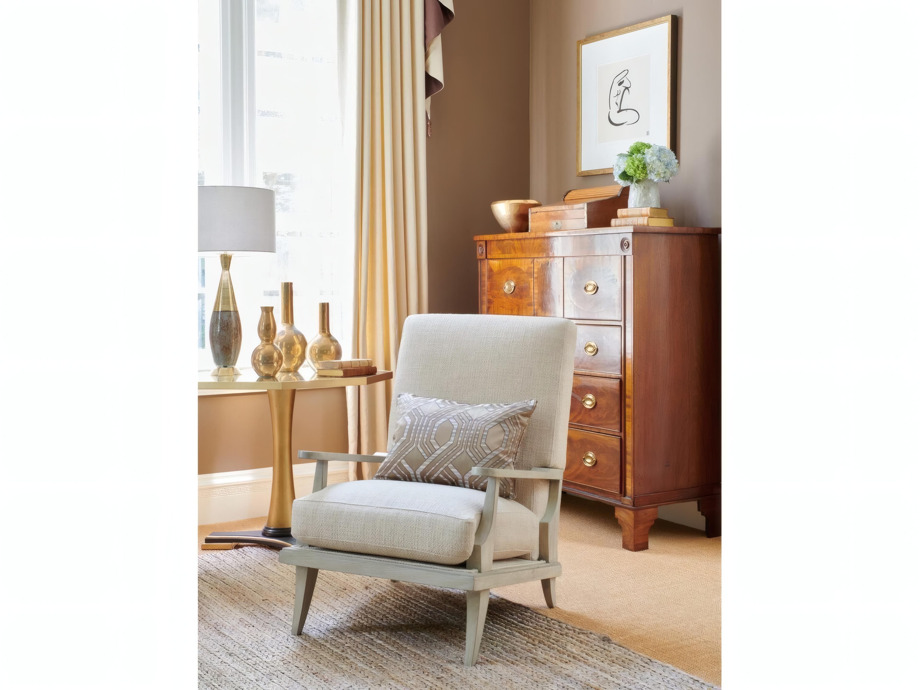 Mr. & Mrs. Howard Miles Beige Accent Chair
