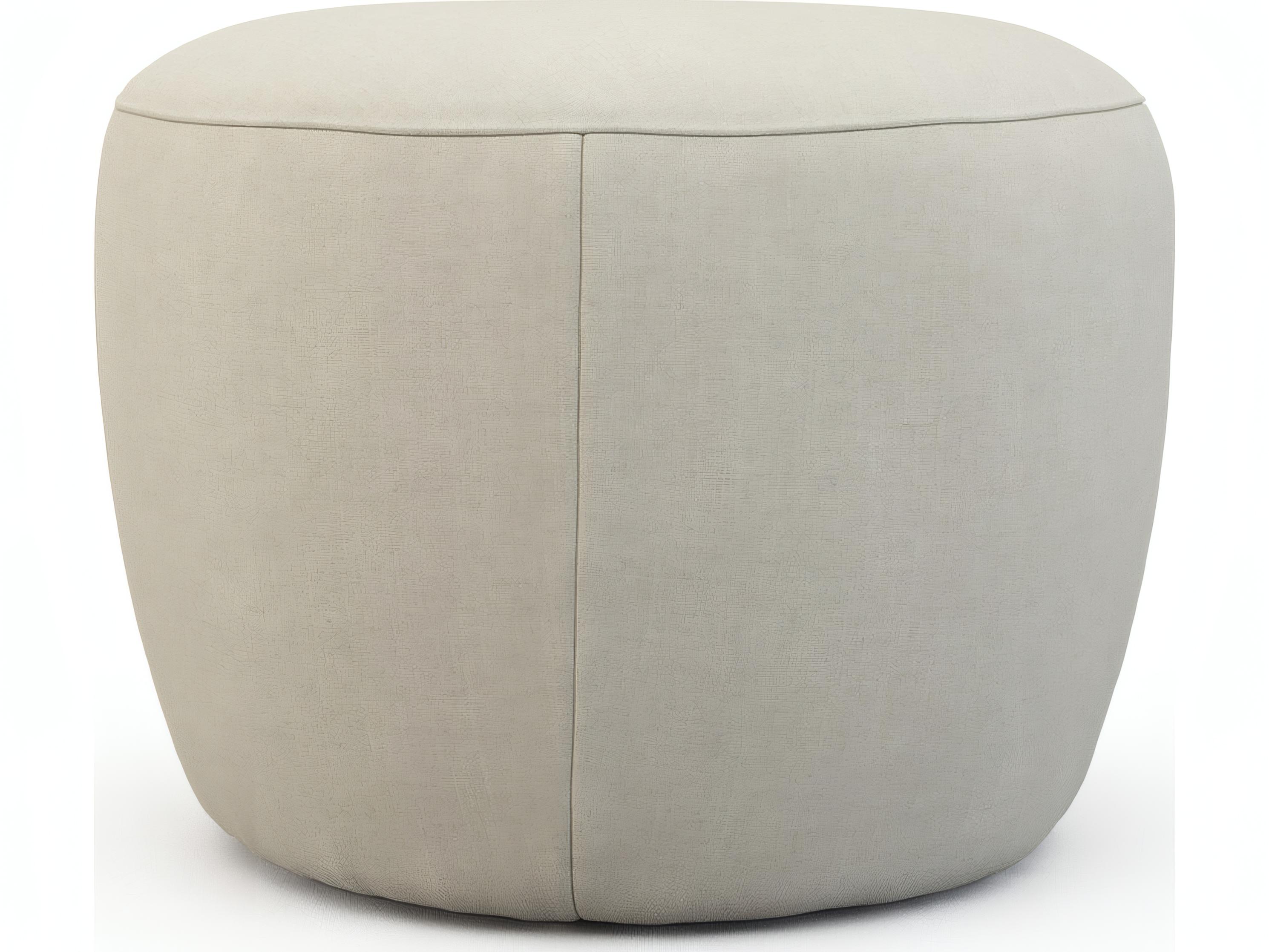 Mr. & Mrs. Howard Sloan Beige Upholstered Ottoman