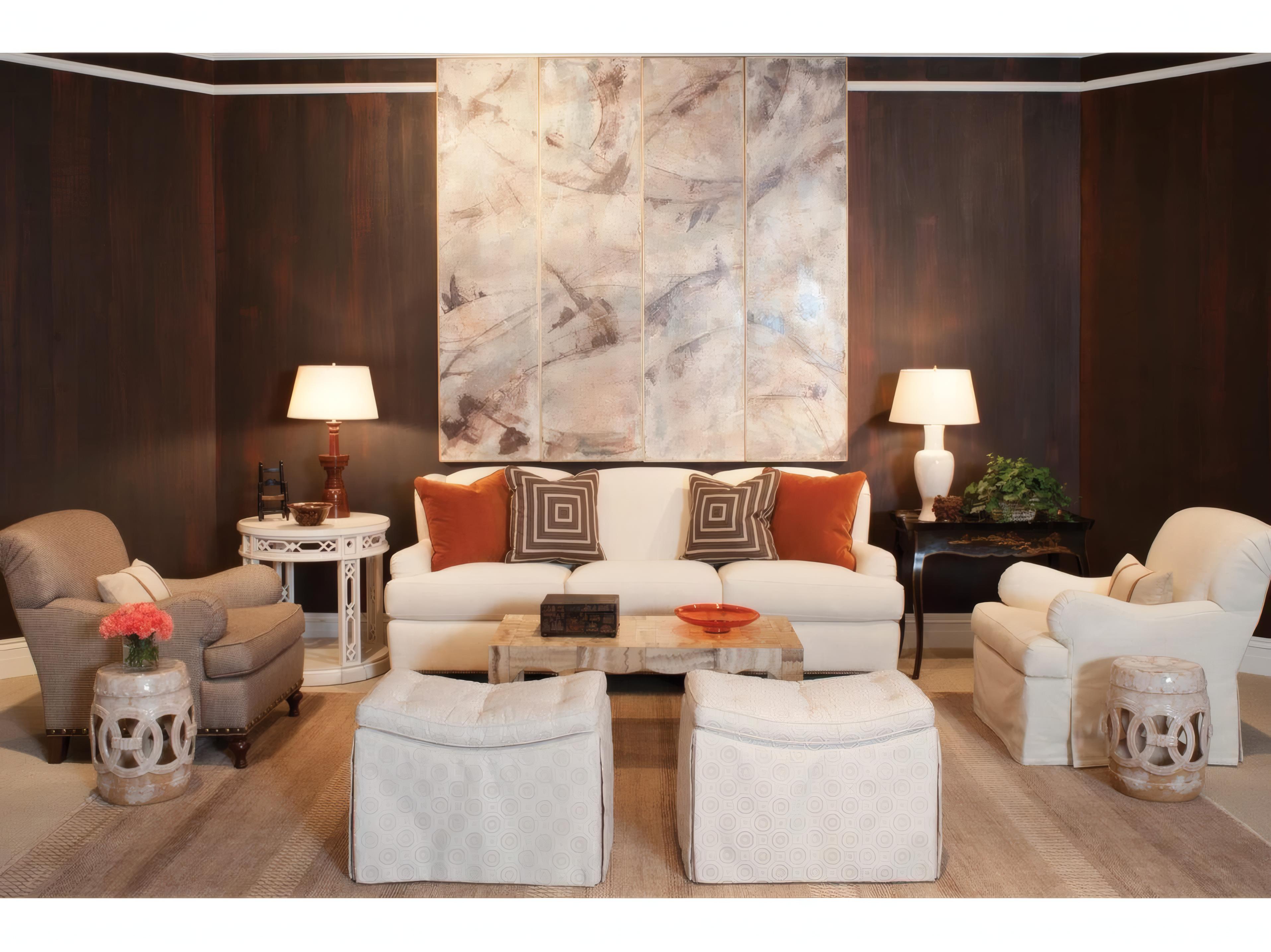 Mr. & Mrs. Howard Sway Upholstered Ottoman