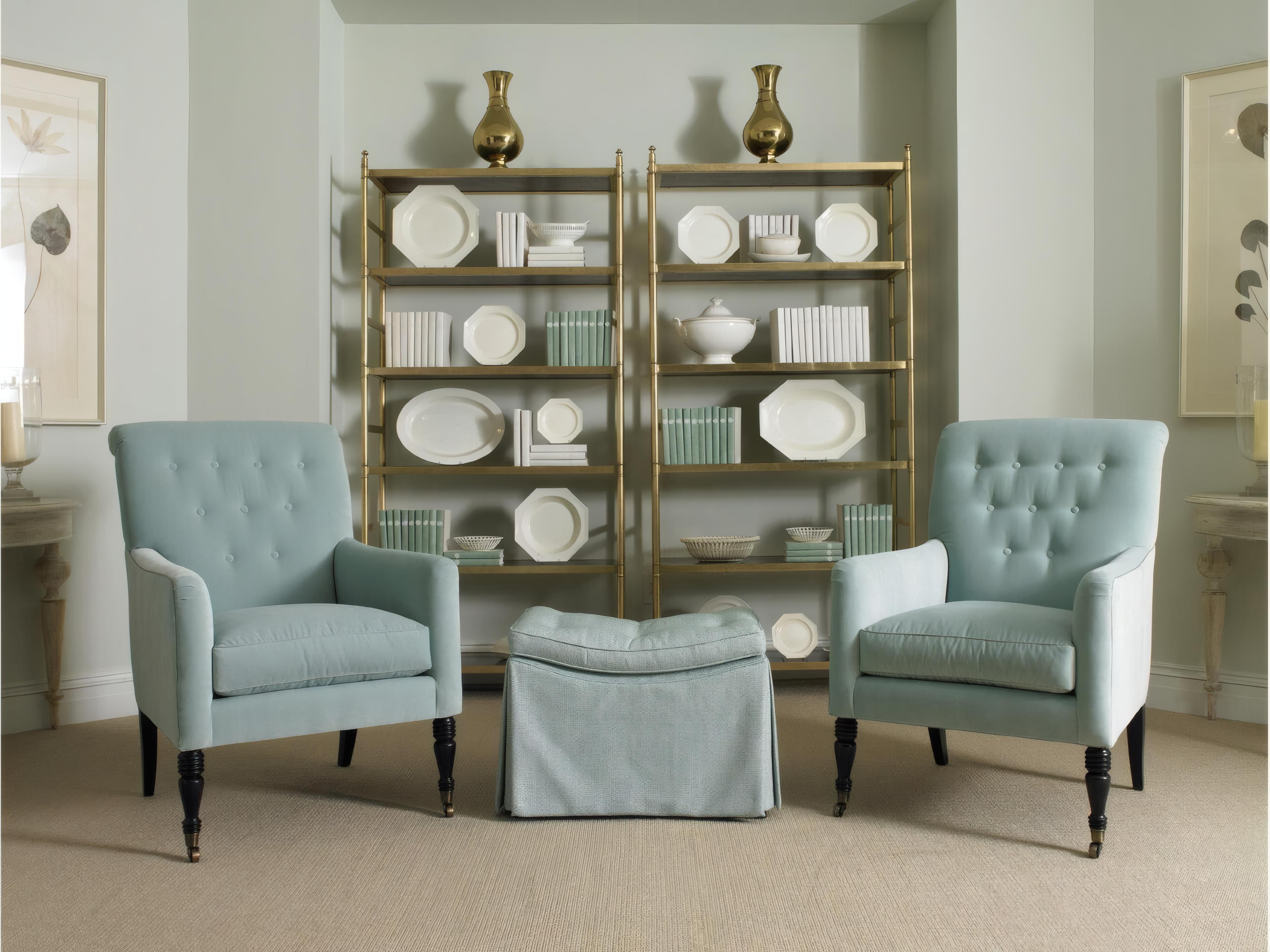 Mr. & Mrs. Howard Sway Upholstered Ottoman