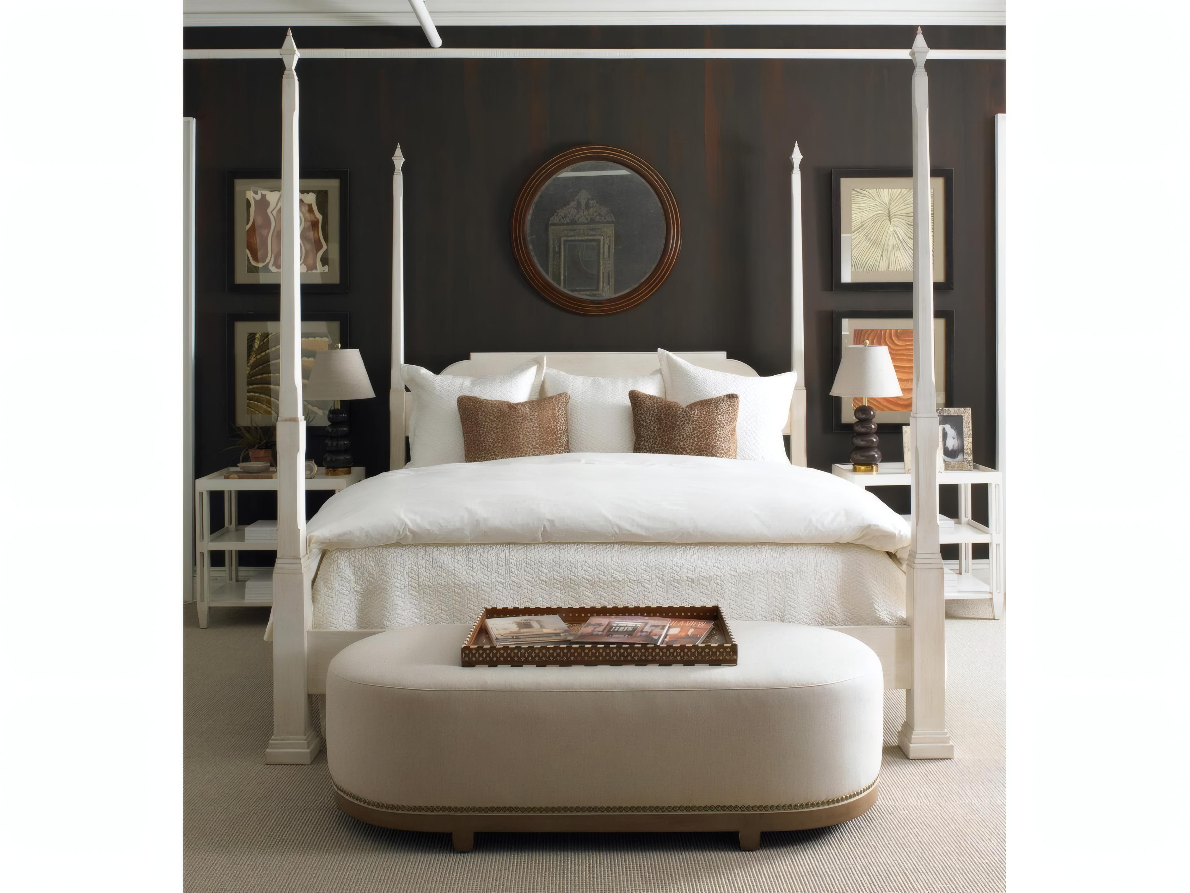 Mr. & Mrs. Howard South Beige Upholstered Accent Bench