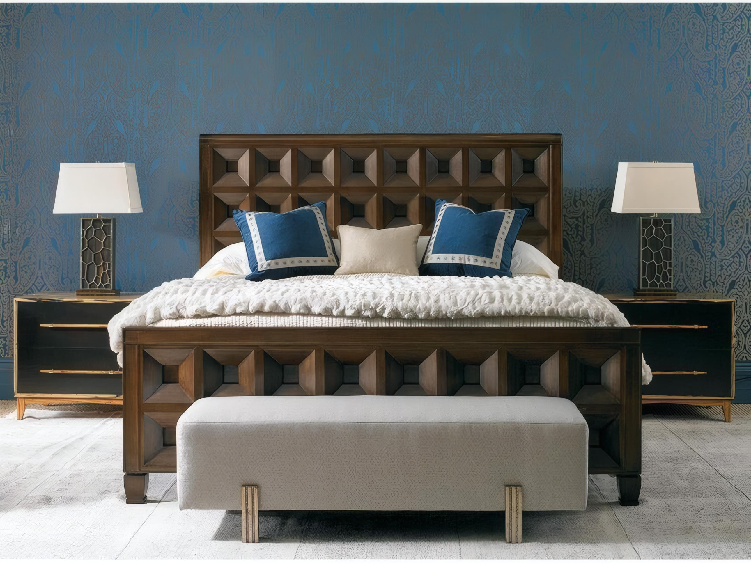 Mr. & Mrs. Howard Platform Gray Upholstered Accent Bench