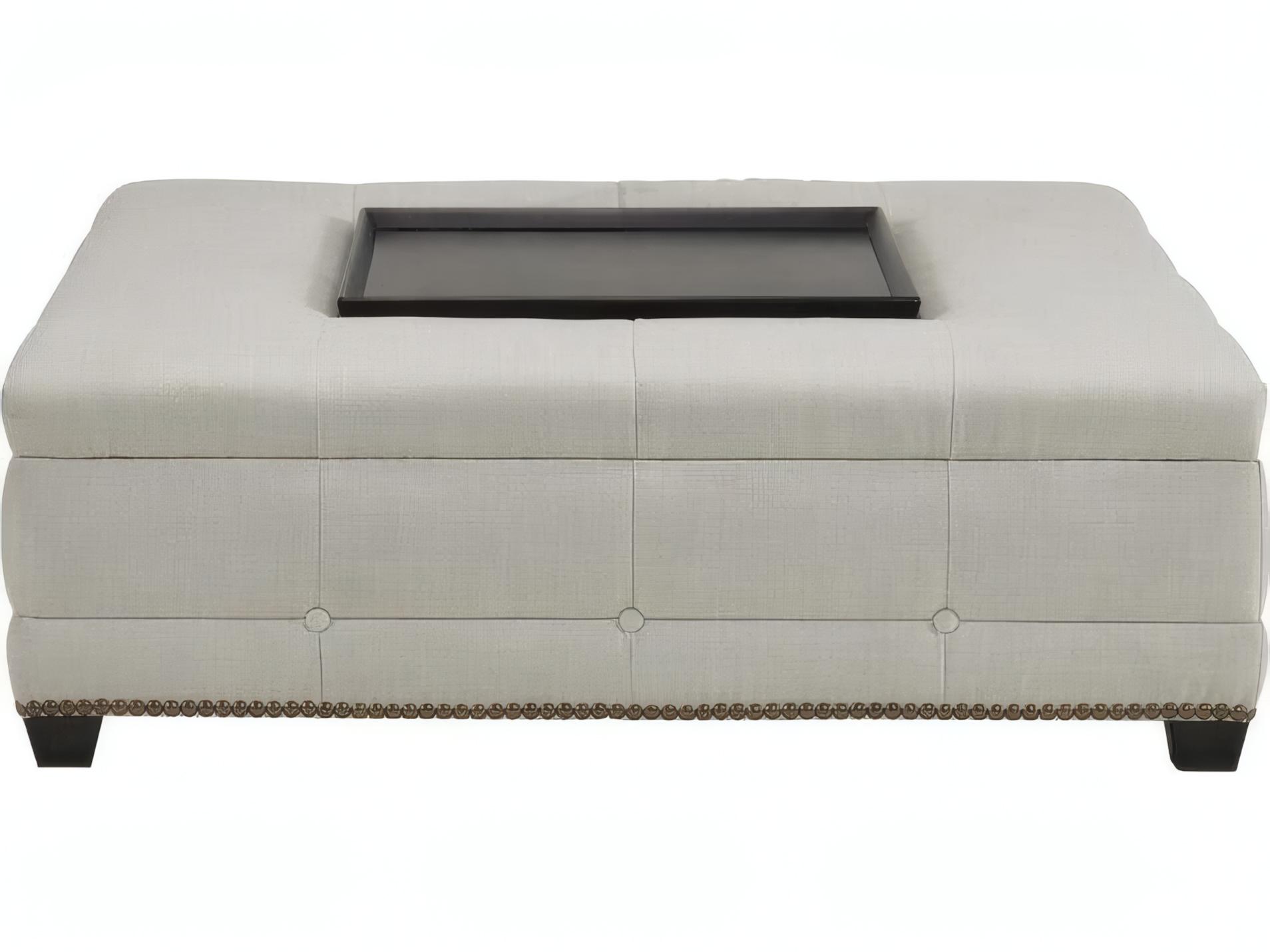 Mr. & Mrs. Howard Avino Upholstered Ottoman