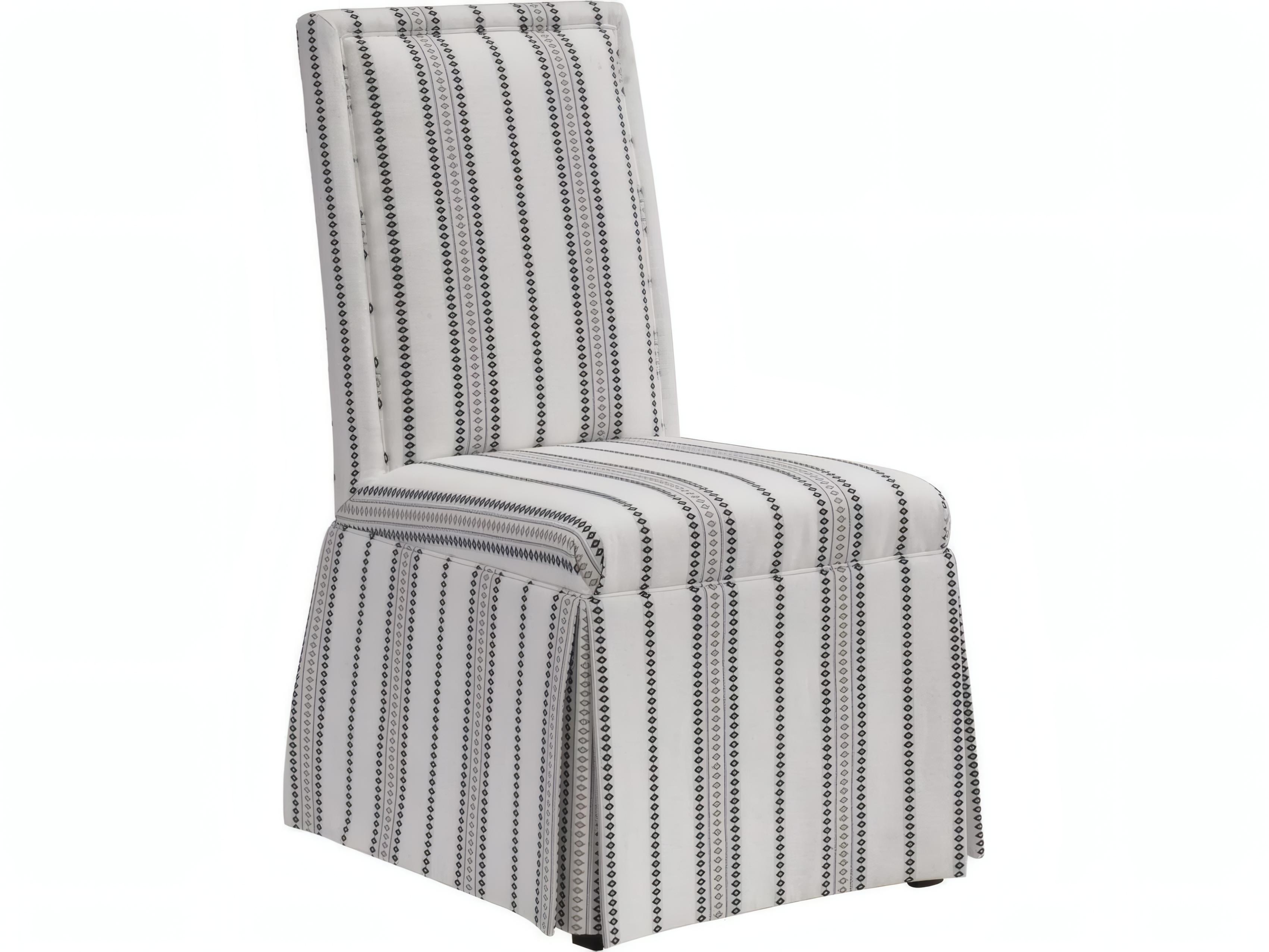 Mr. & Mrs. Howard Pablo Hardwood Natural Upholstered Armless Dining Chair