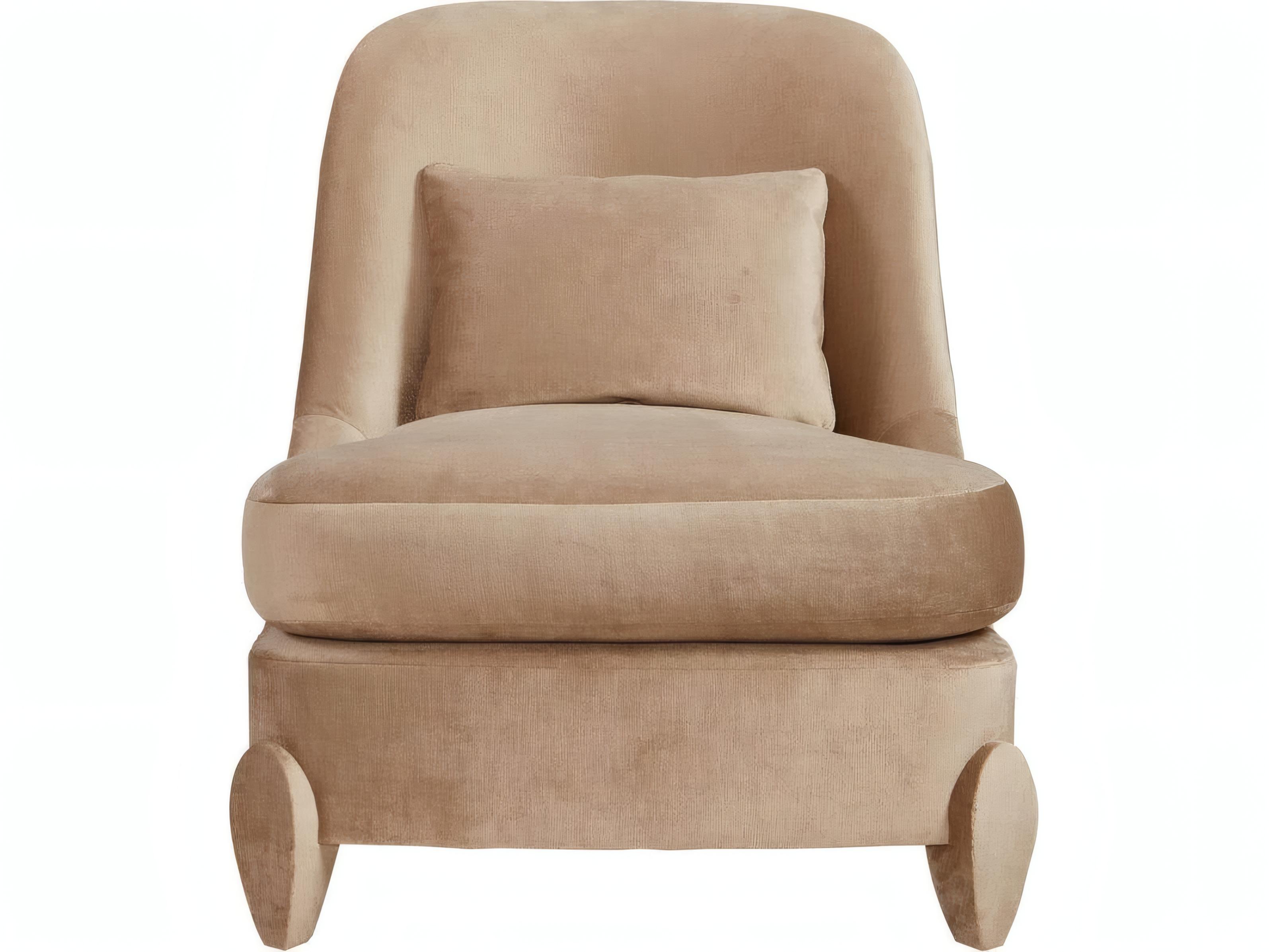 Mr. & Mrs. Howard Chatty Brown Accent Chair