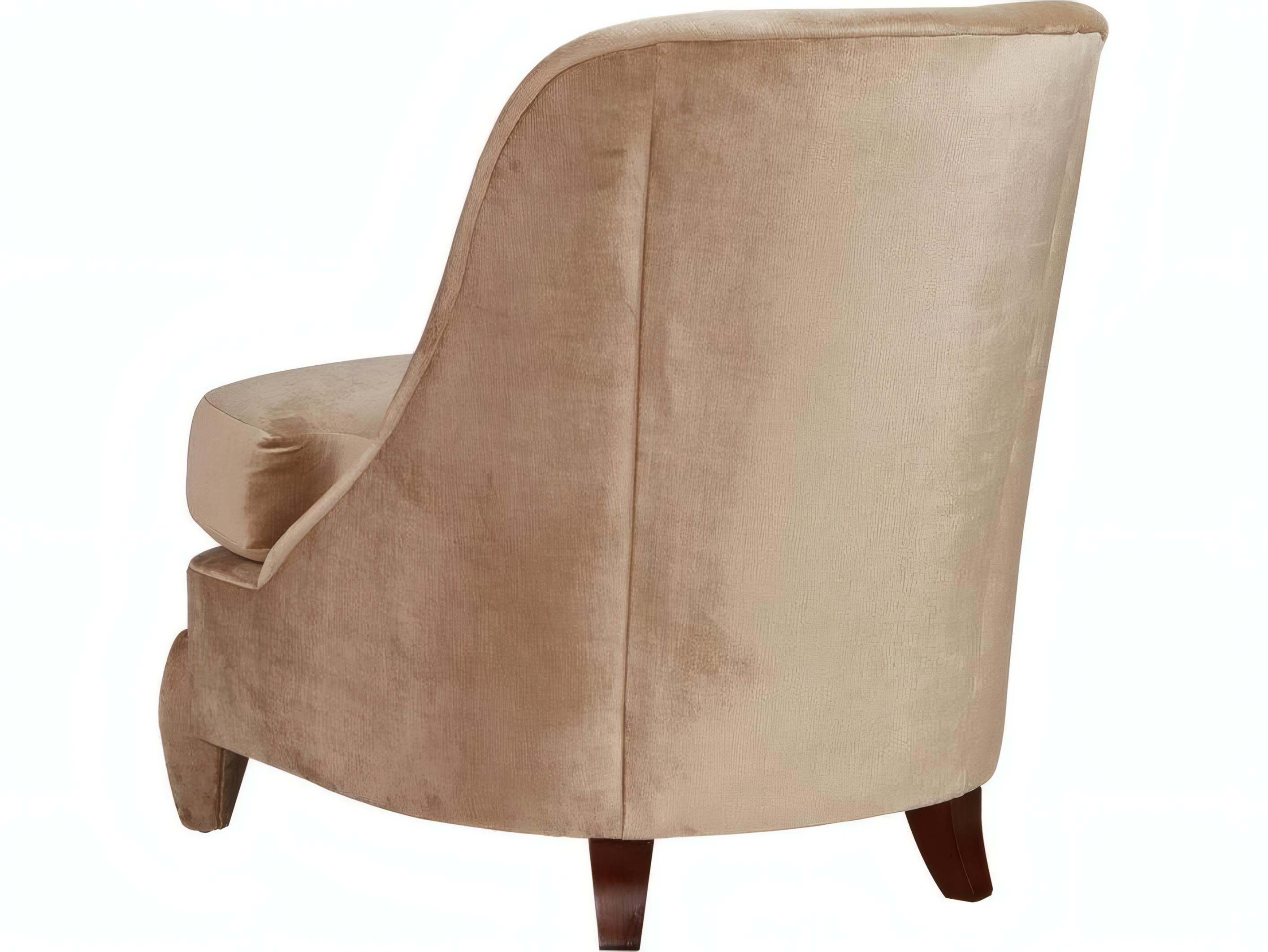 Mr. & Mrs. Howard Chatty Brown Accent Chair