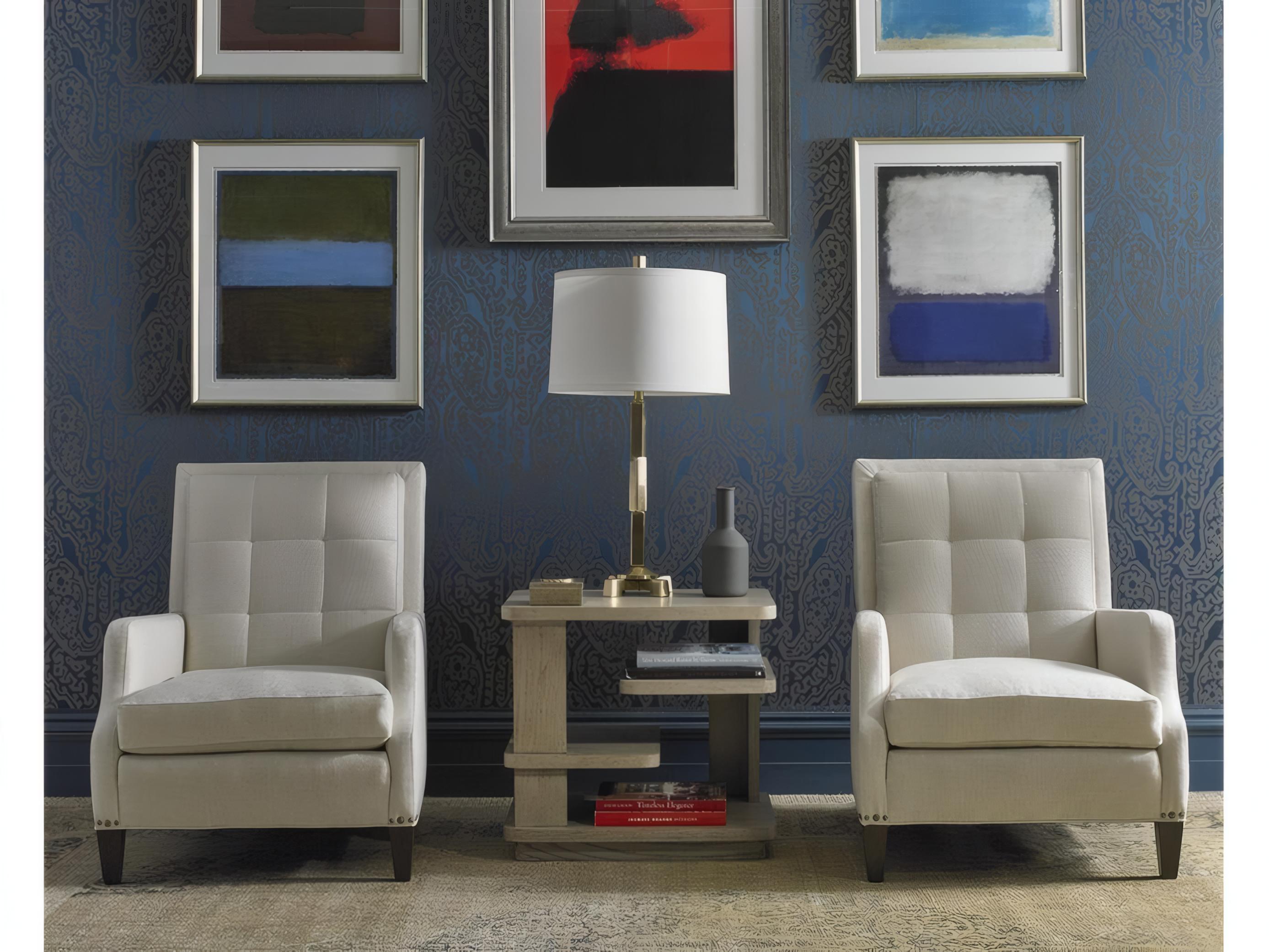 Mr. & Mrs. Howard George Beige Accent Chair