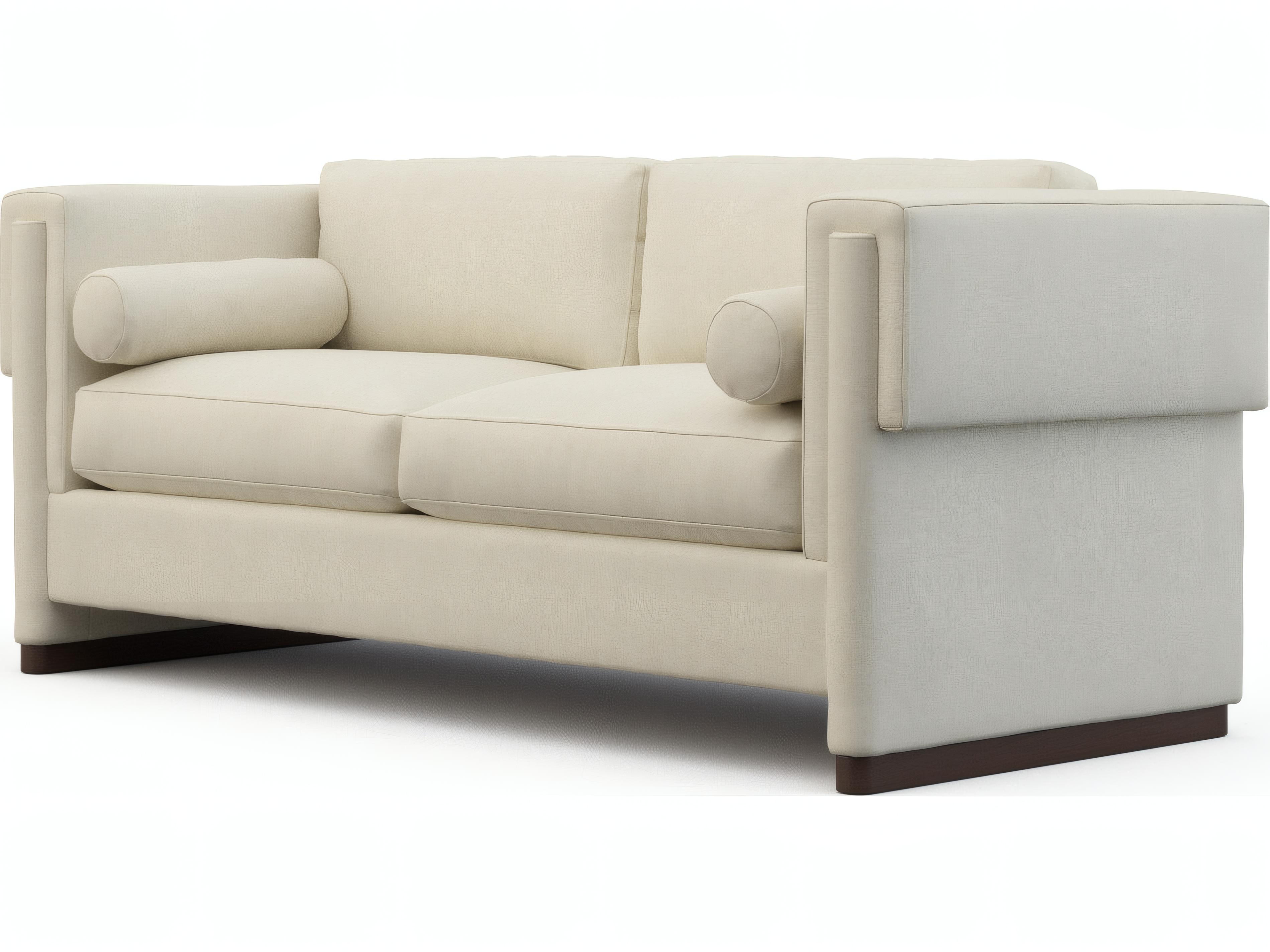 Mr. & Mrs. Howard Clive Beige Upholstered Sofa