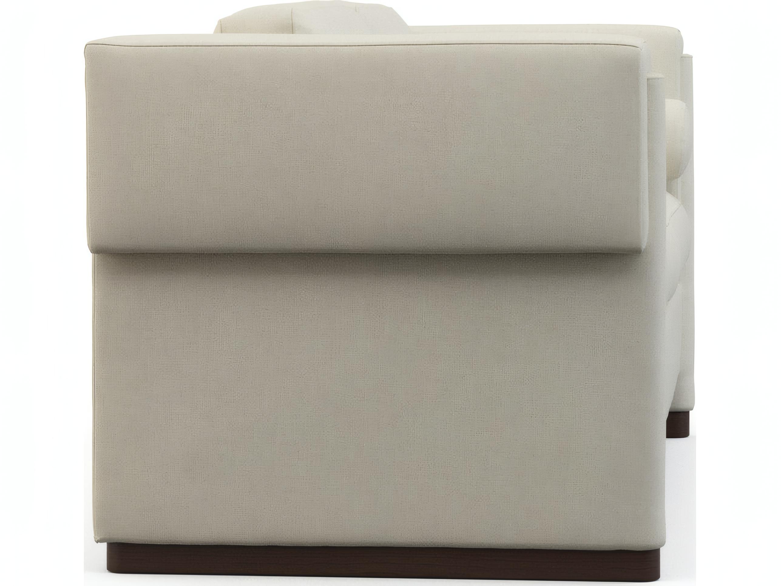 Mr. & Mrs. Howard Clive Beige Upholstered Sofa