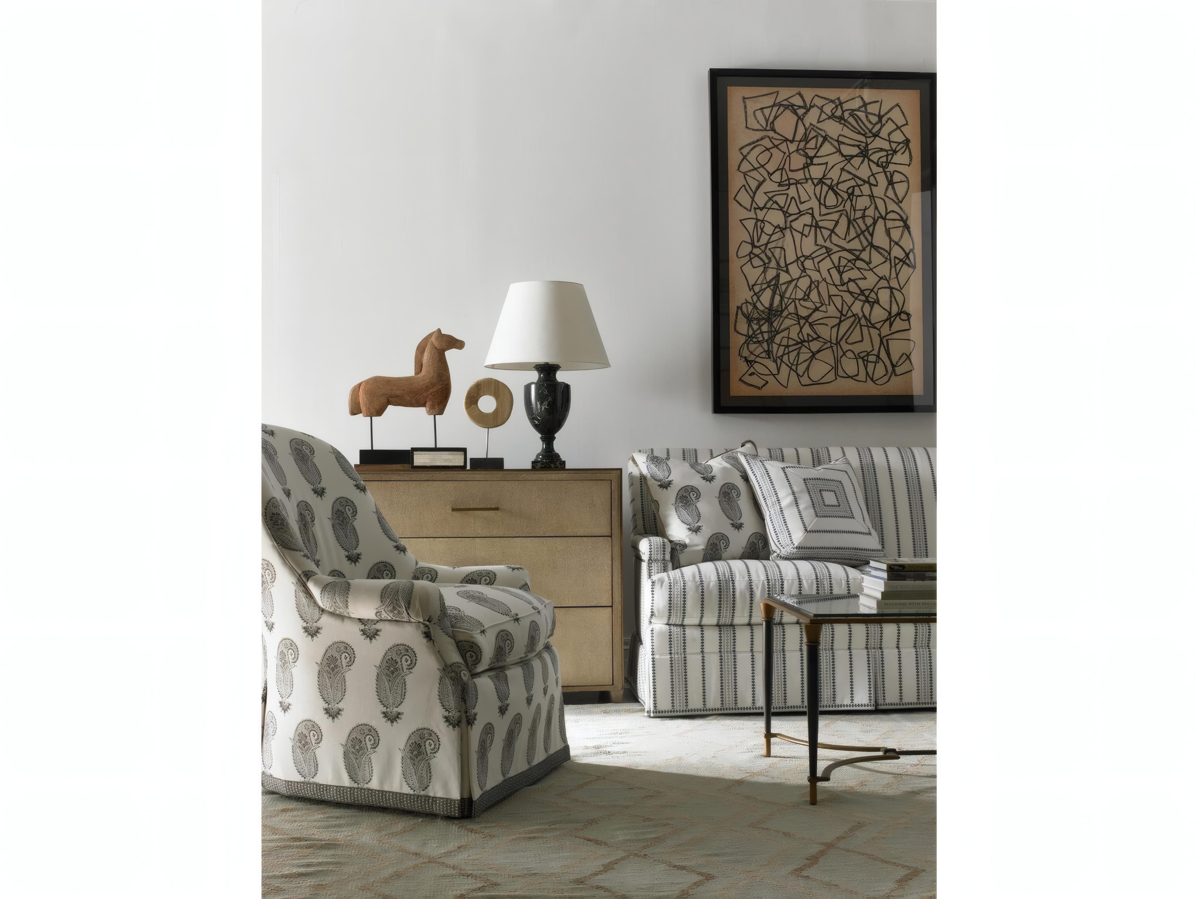 Mr. & Mrs. Howard Montmartre Beige Upholstered Sofa