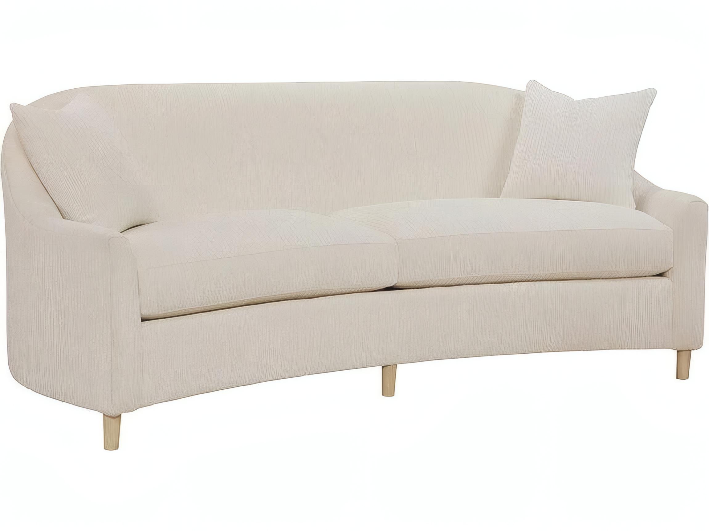 Mr. & Mrs. Howard Radil Beige Upholstered Sofa