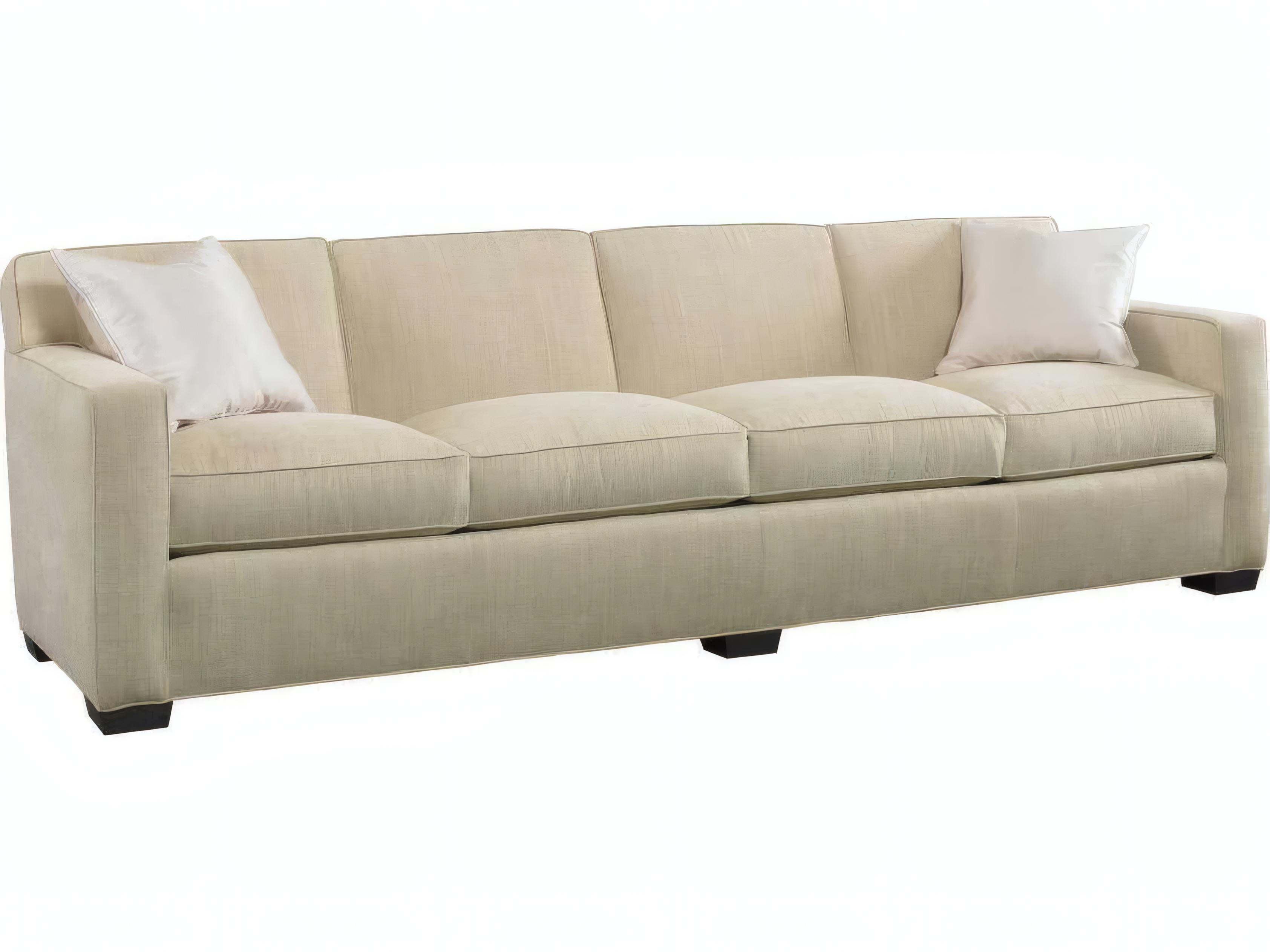 Mr. & Mrs. Howard Frank Beige Upholstered Sofa