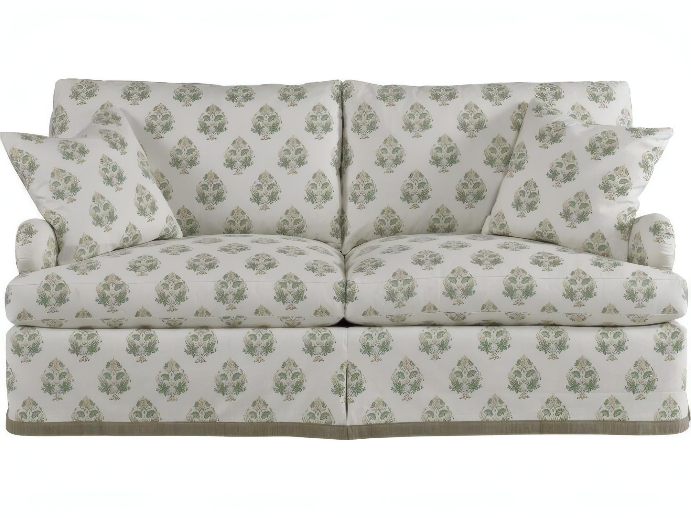 Mr. & Mrs. Howard Muzzy Gray Upholstered Loveseat