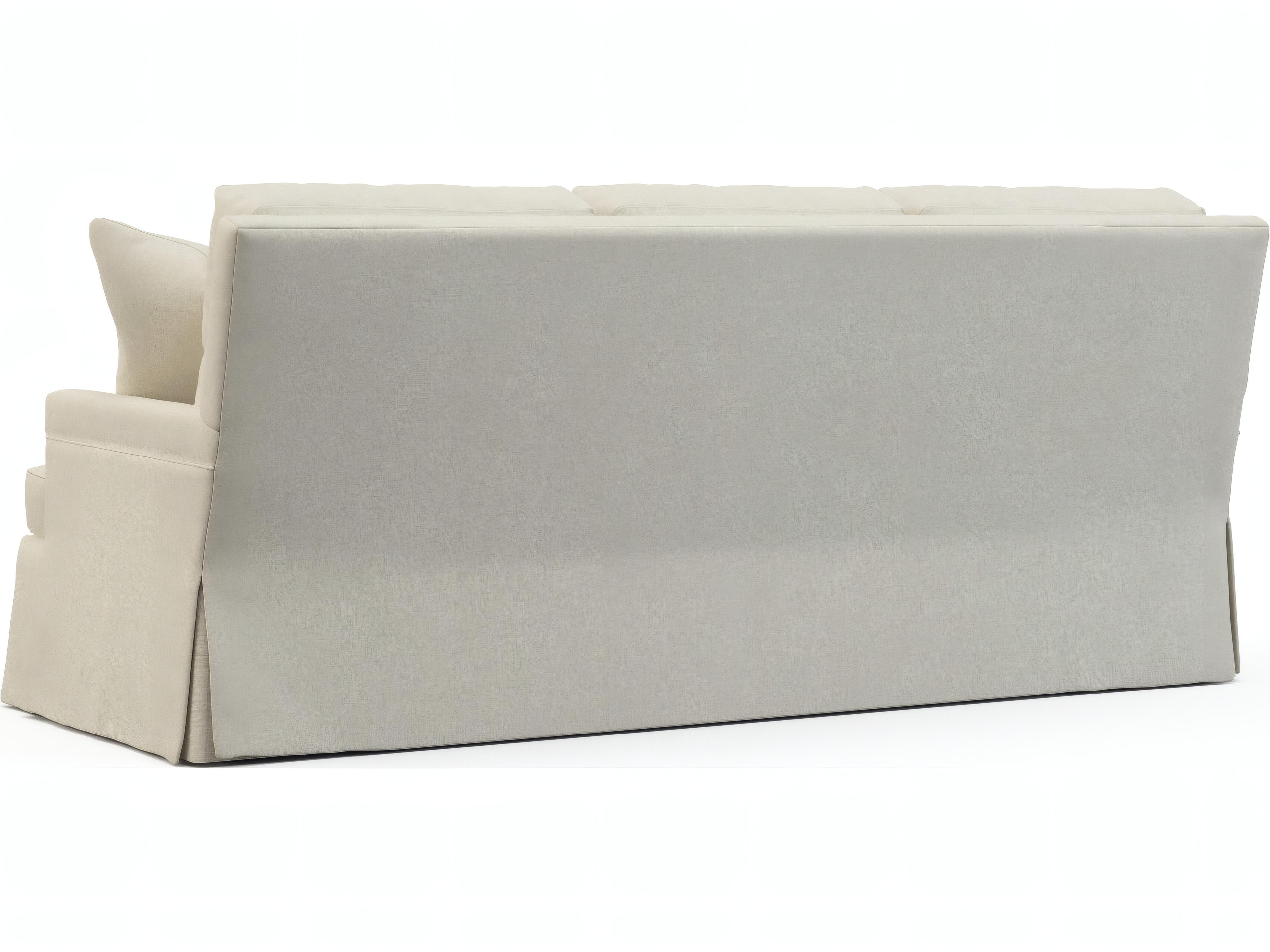 Mr. & Mrs. Howard Dante Beige Upholstered Sofa