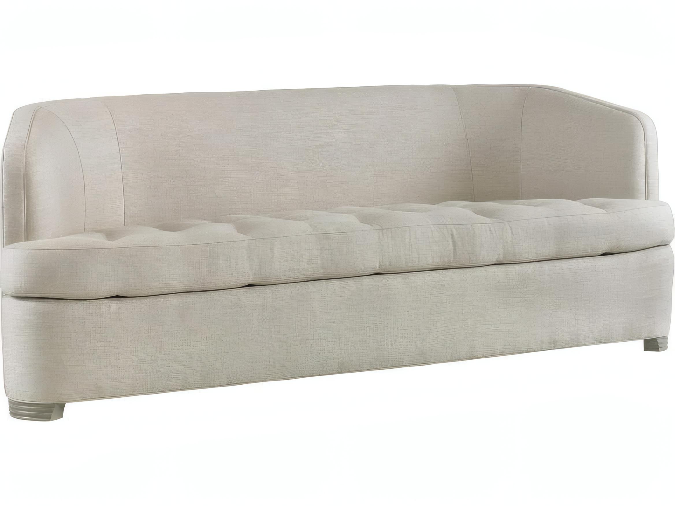 Mr. & Mrs. Howard Aldo Beige Upholstered Sofa