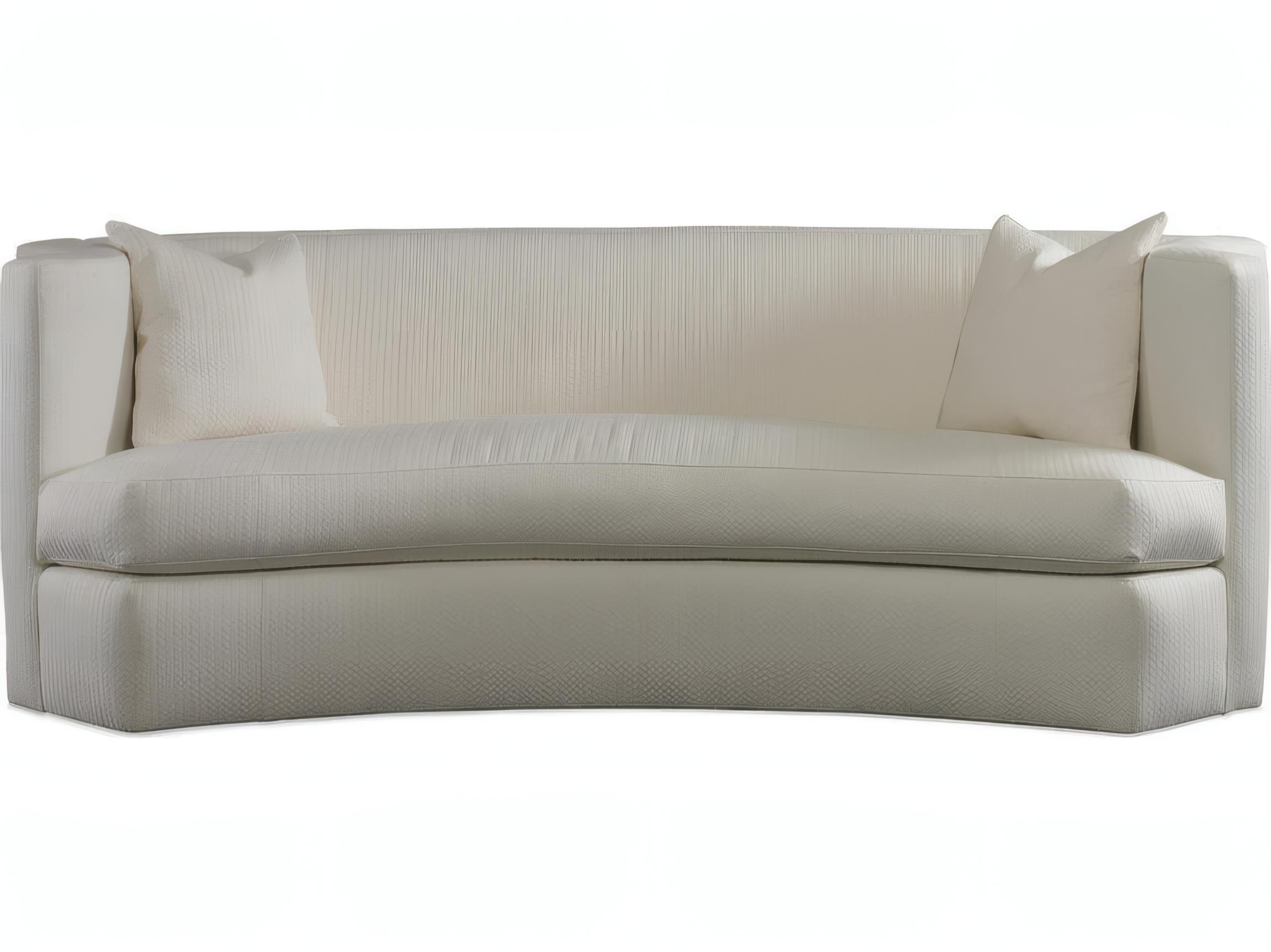 Mr. & Mrs. Howard Arc Beige Upholstered Sofa