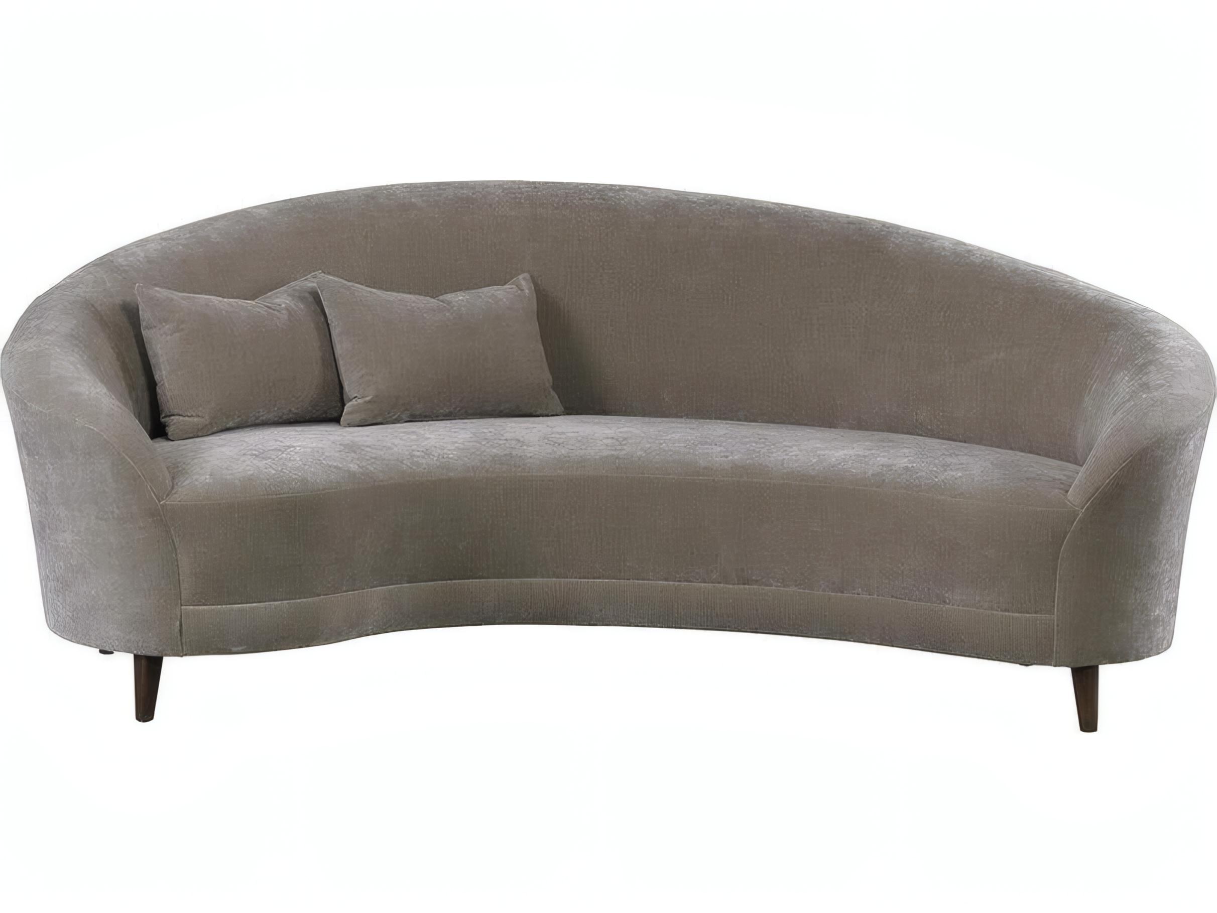 Mr. & Mrs. Howard Emile Gray Upholstered Sofa