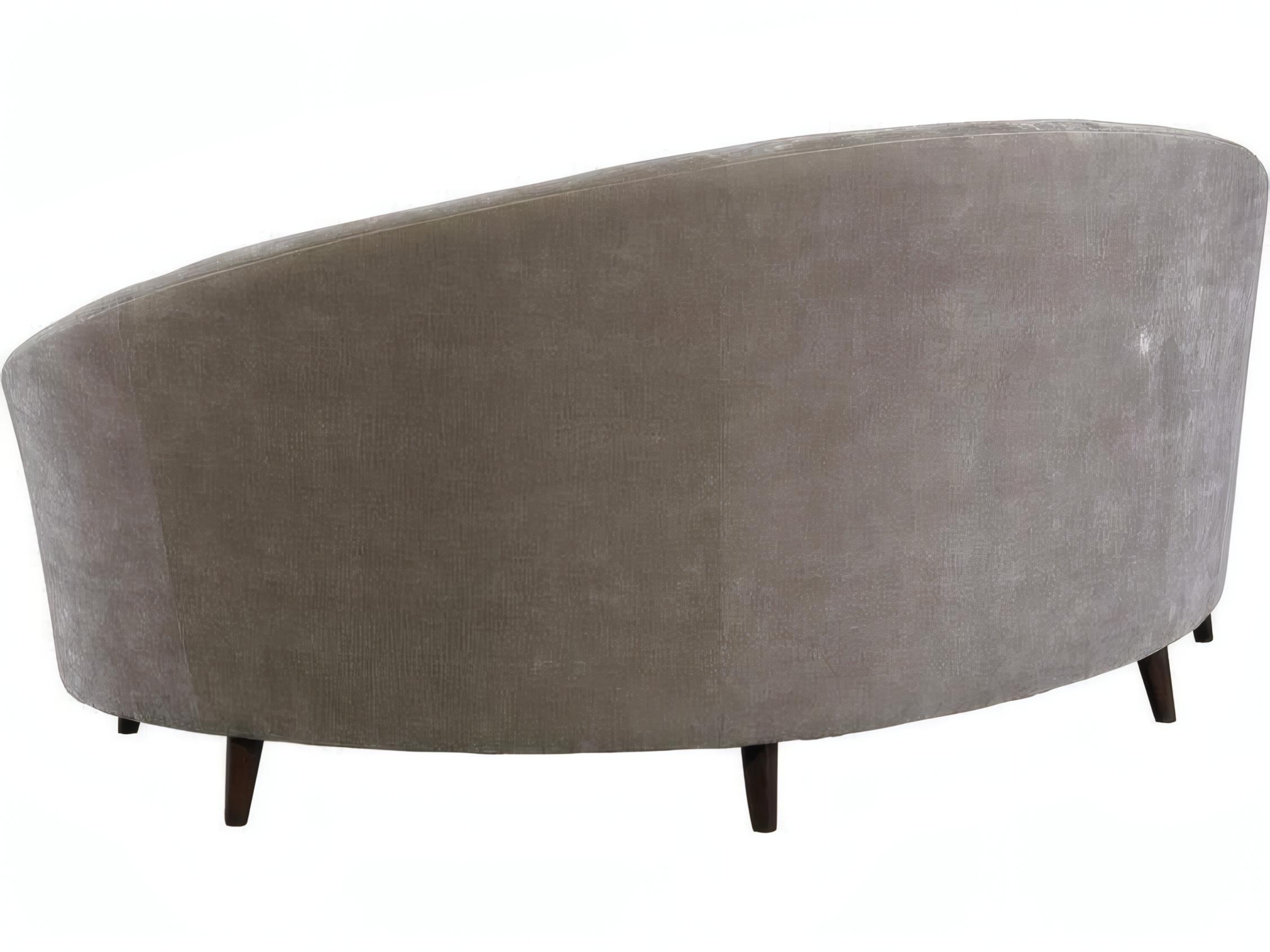 Mr. & Mrs. Howard Emile Gray Upholstered Sofa