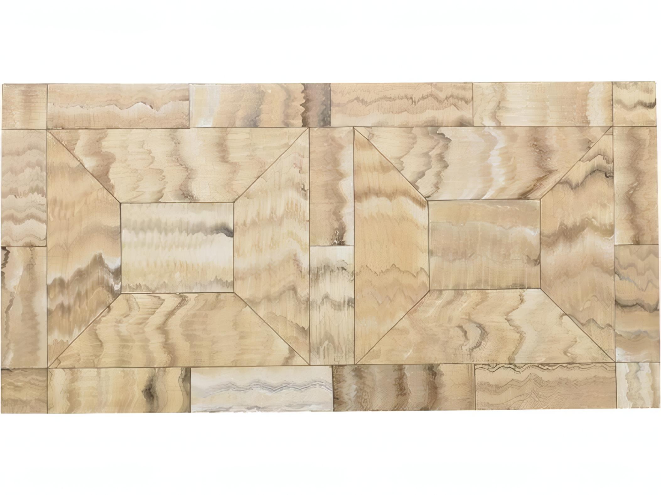 Mr. & Mrs. Howard Paris Rectangular Wood Coffee Table