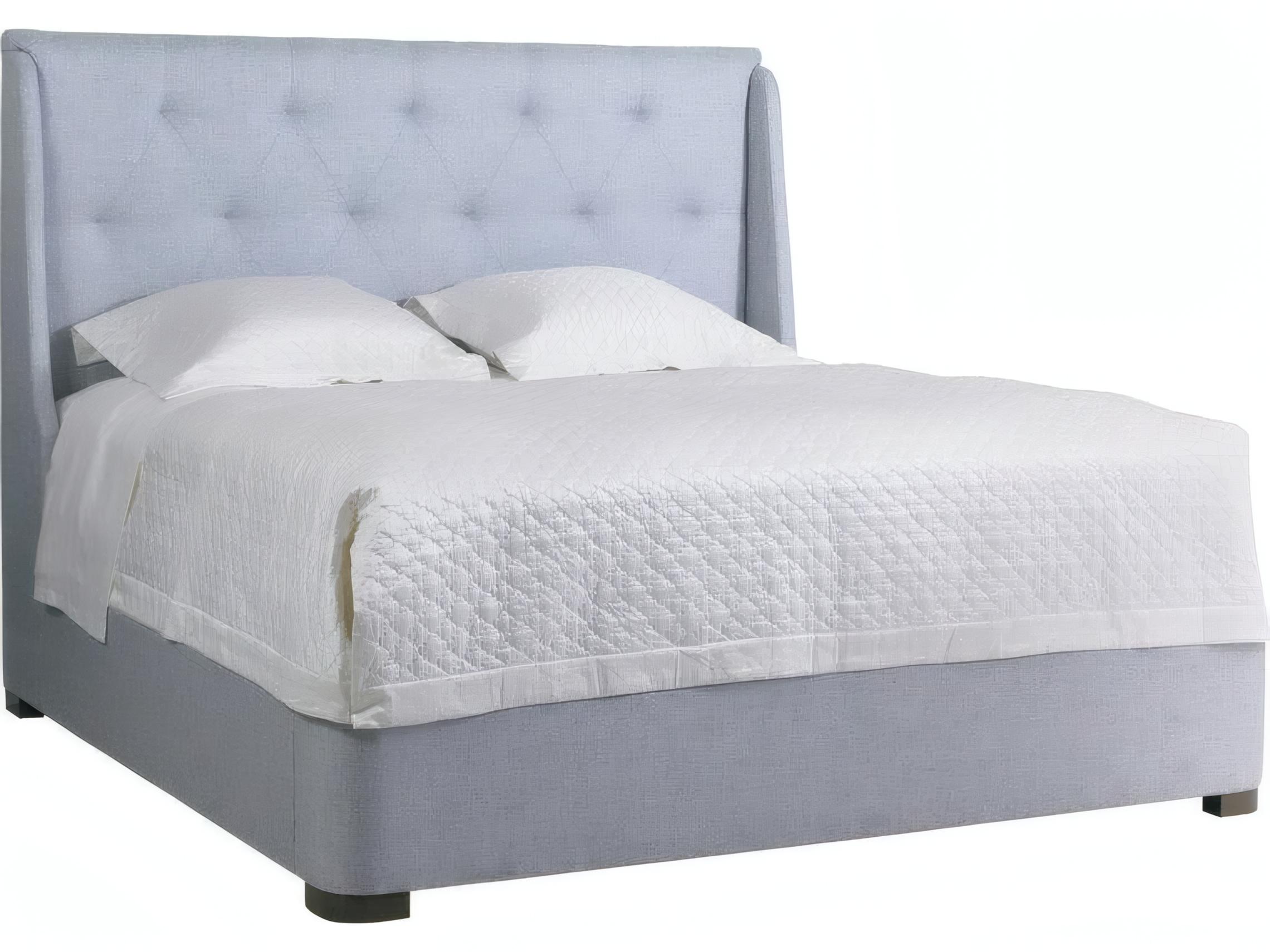 Mr. & Mrs. Howard Cheryl Brown Hardwood Upholstered King Panel Bed