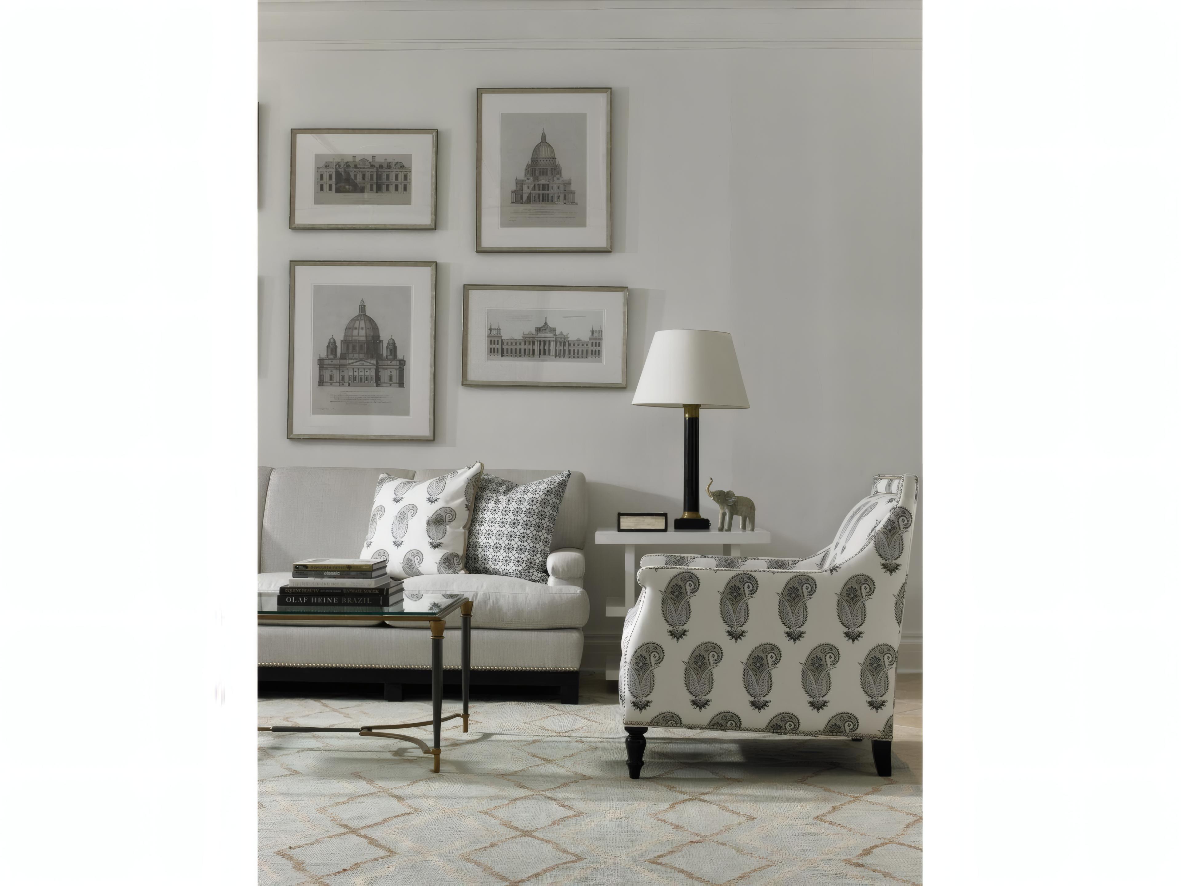 Mr. & Mrs. Howard The Josef Rectangular Glass Coffee Table