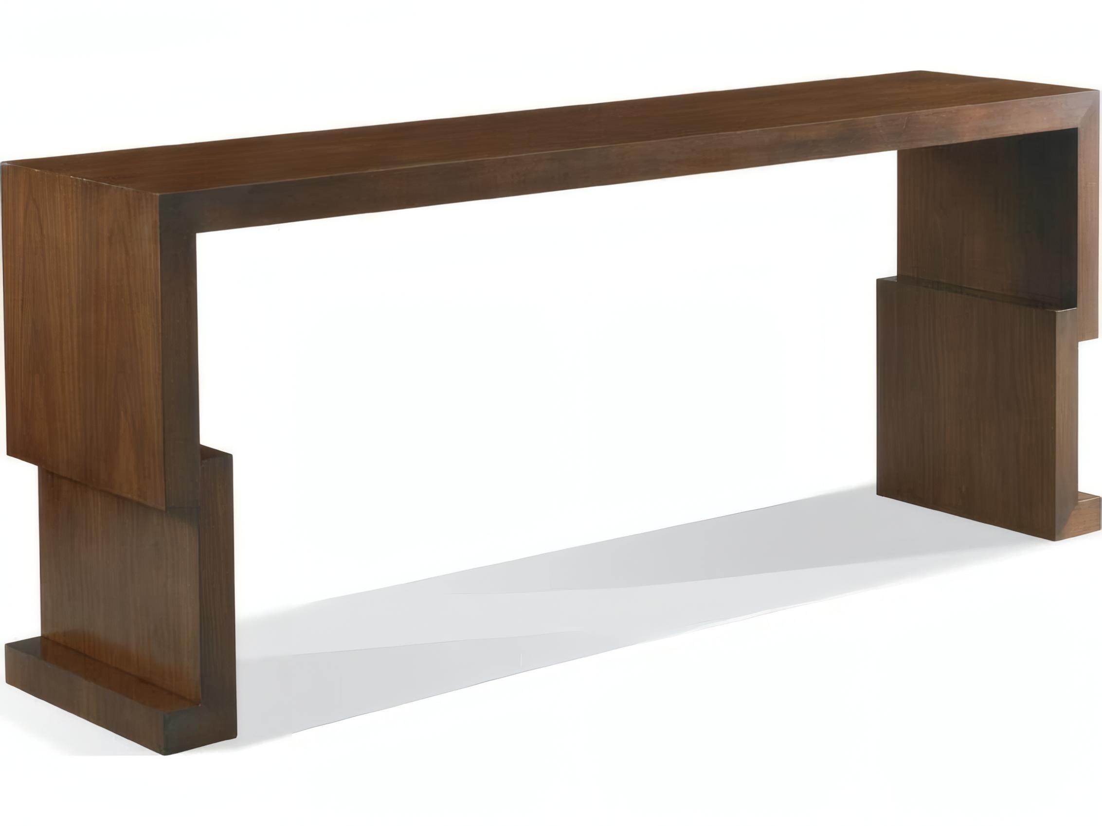 Mr. & Mrs. Howard Kang Rectangular Wood Console Table