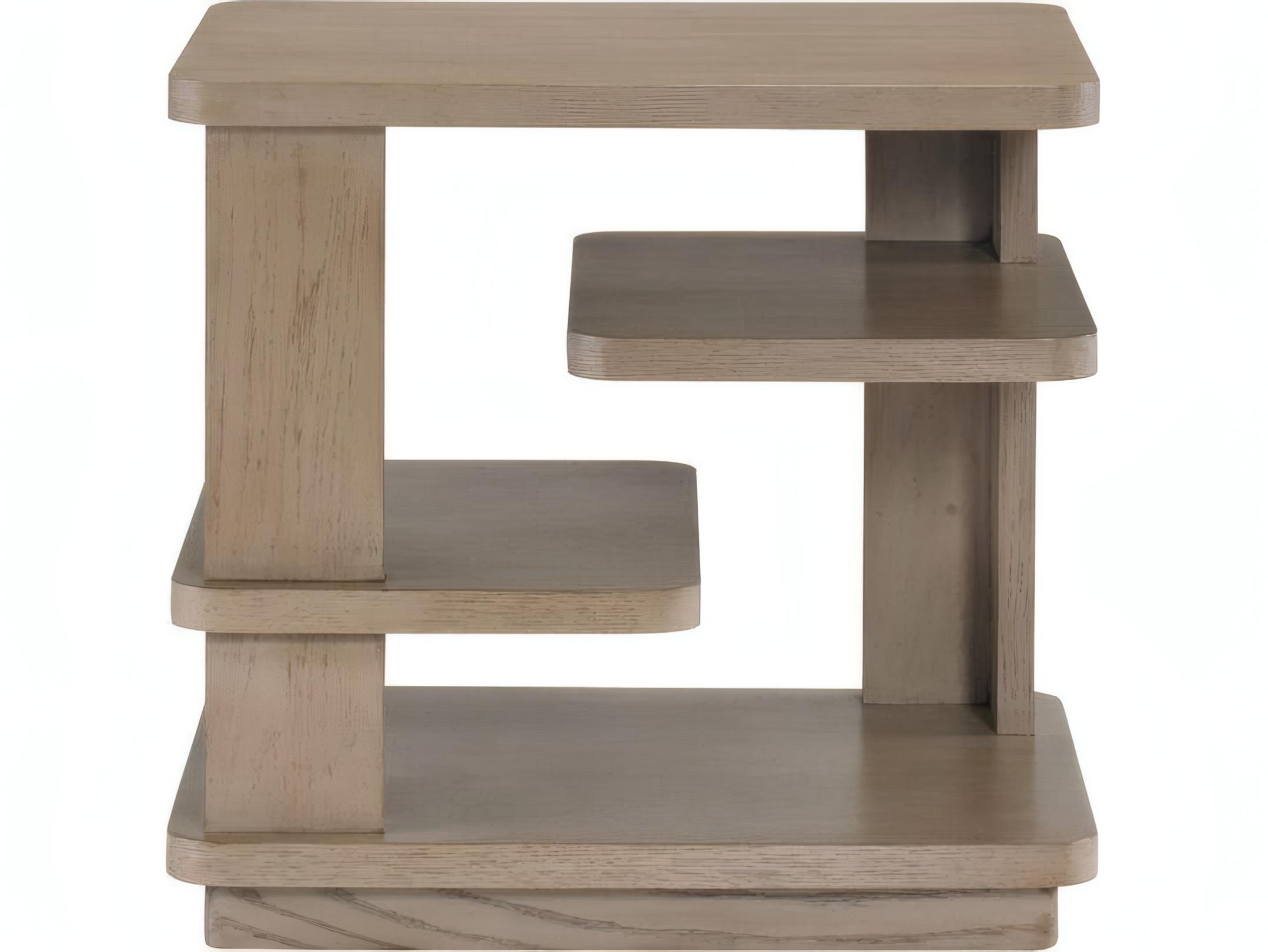 Mr. & Mrs. Howard Margot Rectangular Wood End Table