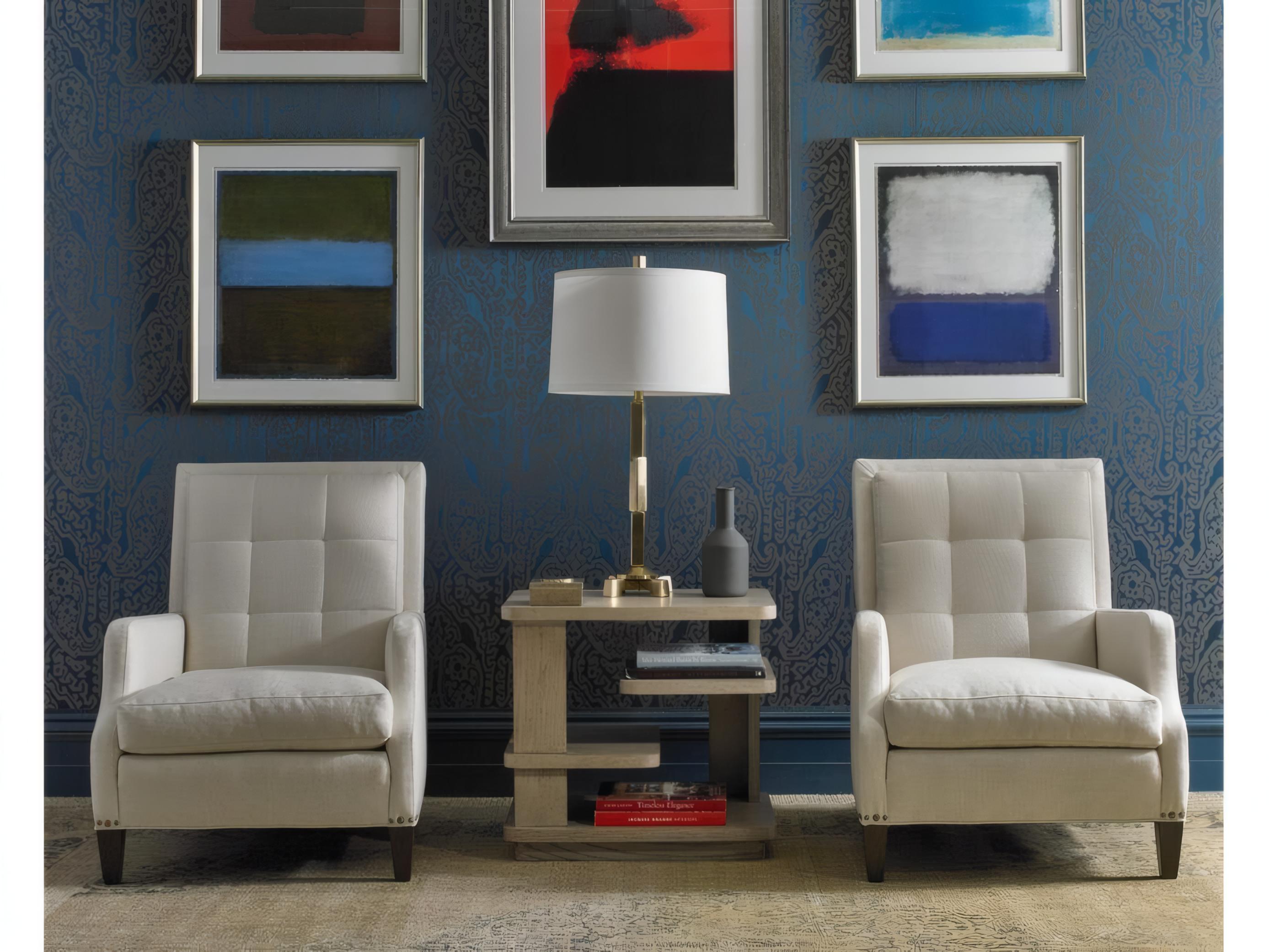 Mr. & Mrs. Howard Margot Rectangular Wood End Table