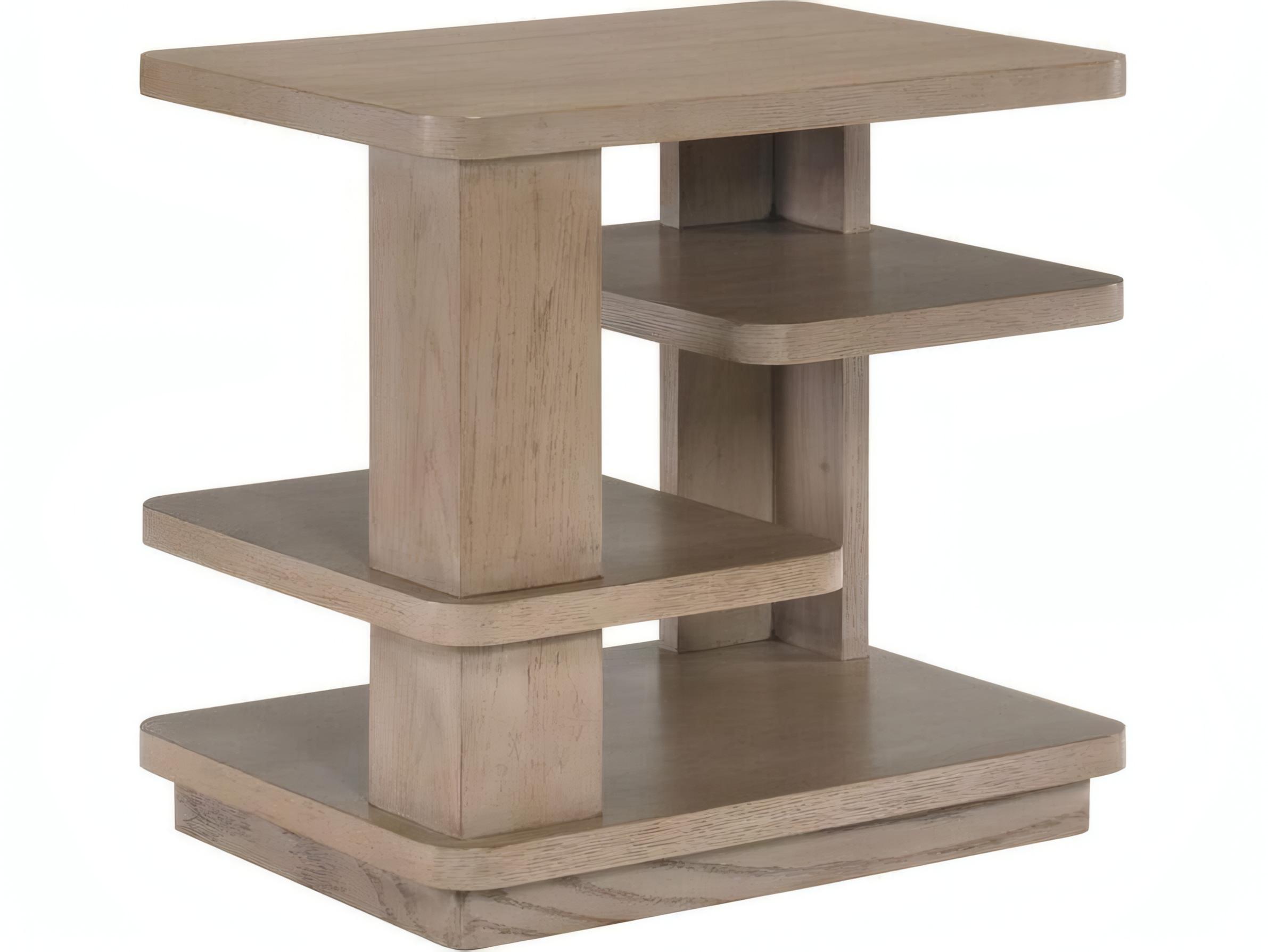 Mr. & Mrs. Howard Margot Rectangular Wood End Table