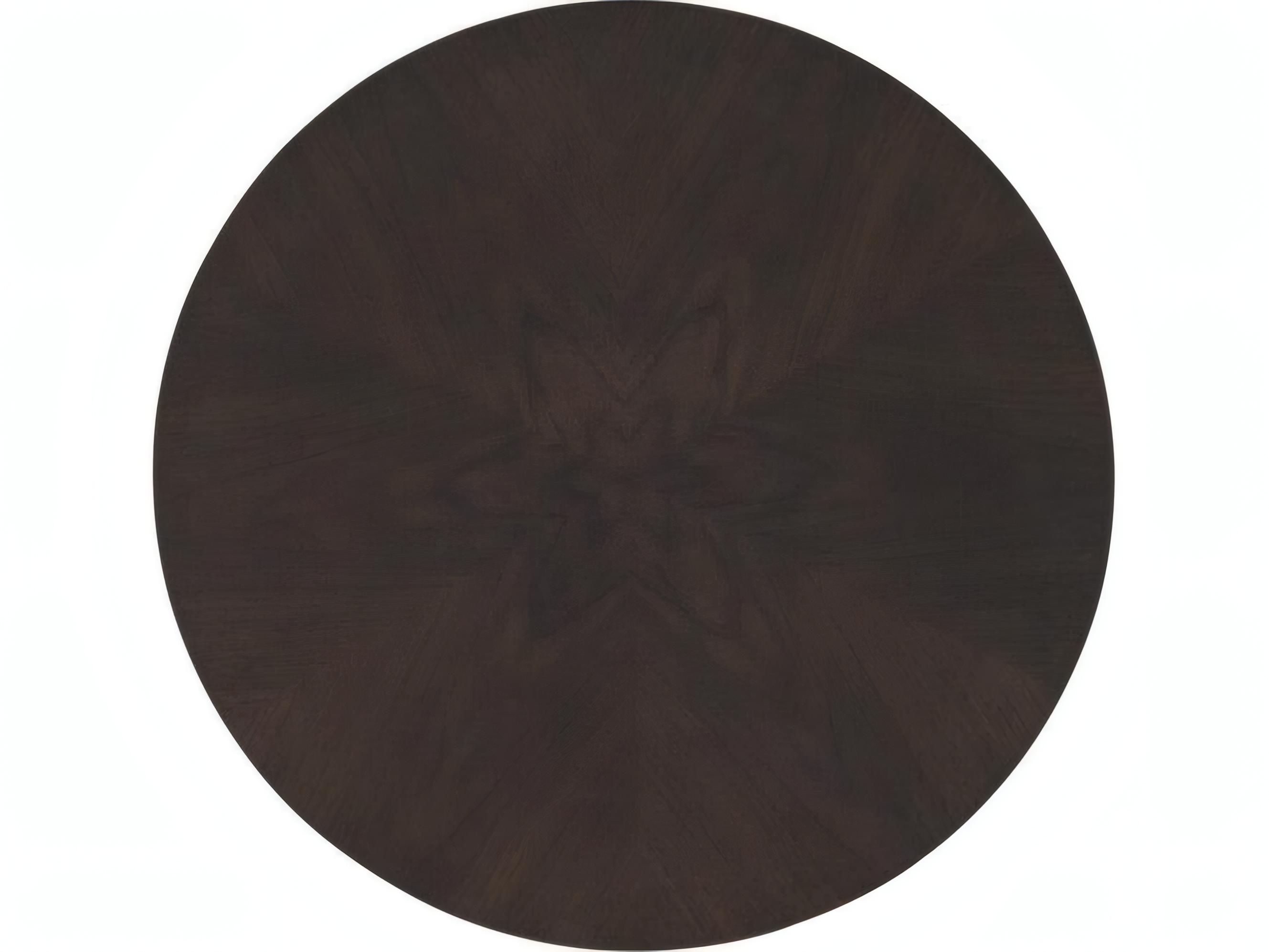 Mr. & Mrs. Howard Edith Round Wood End Table