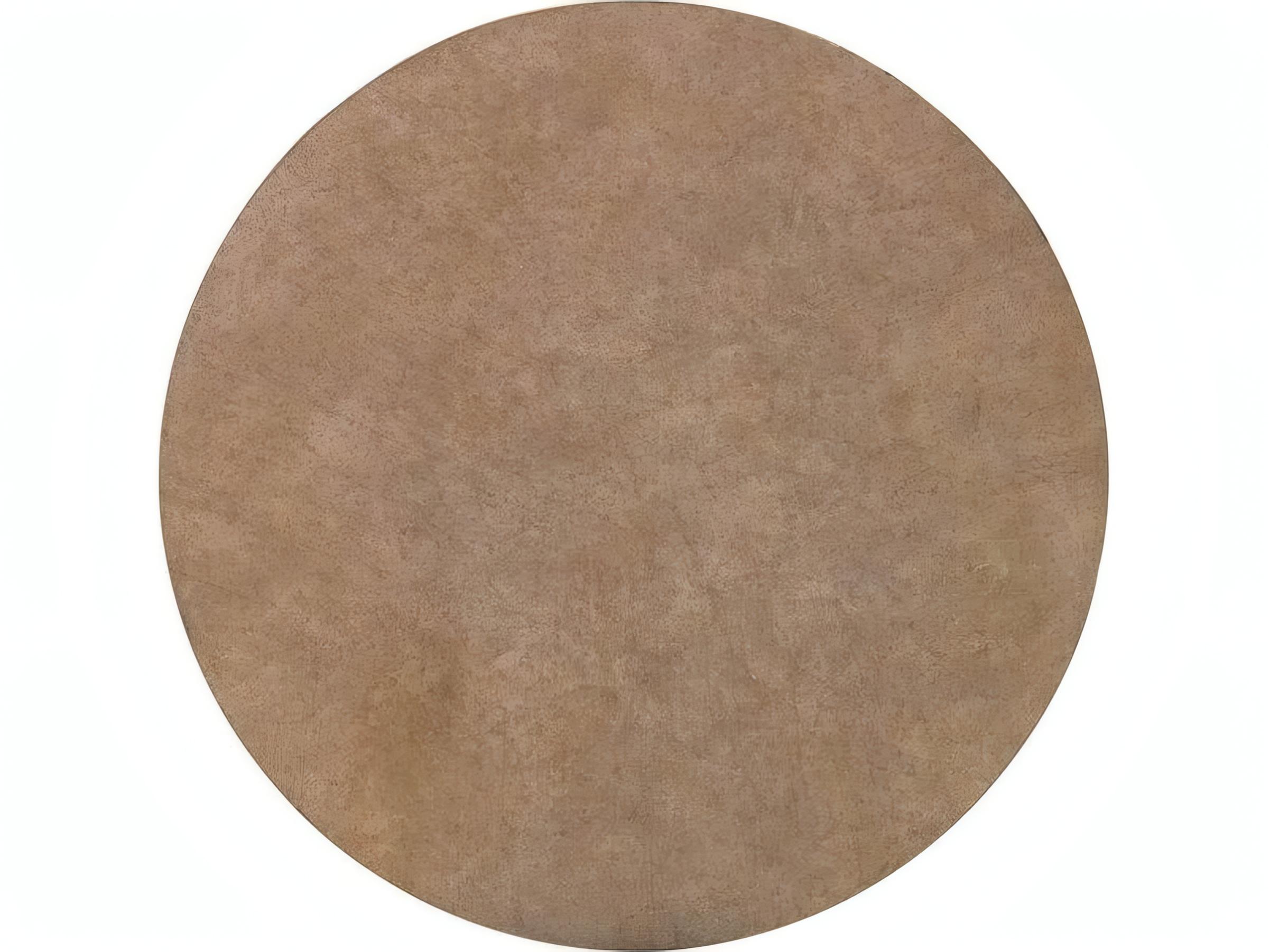 Mr. & Mrs. Howard Honore Round Wood End Table