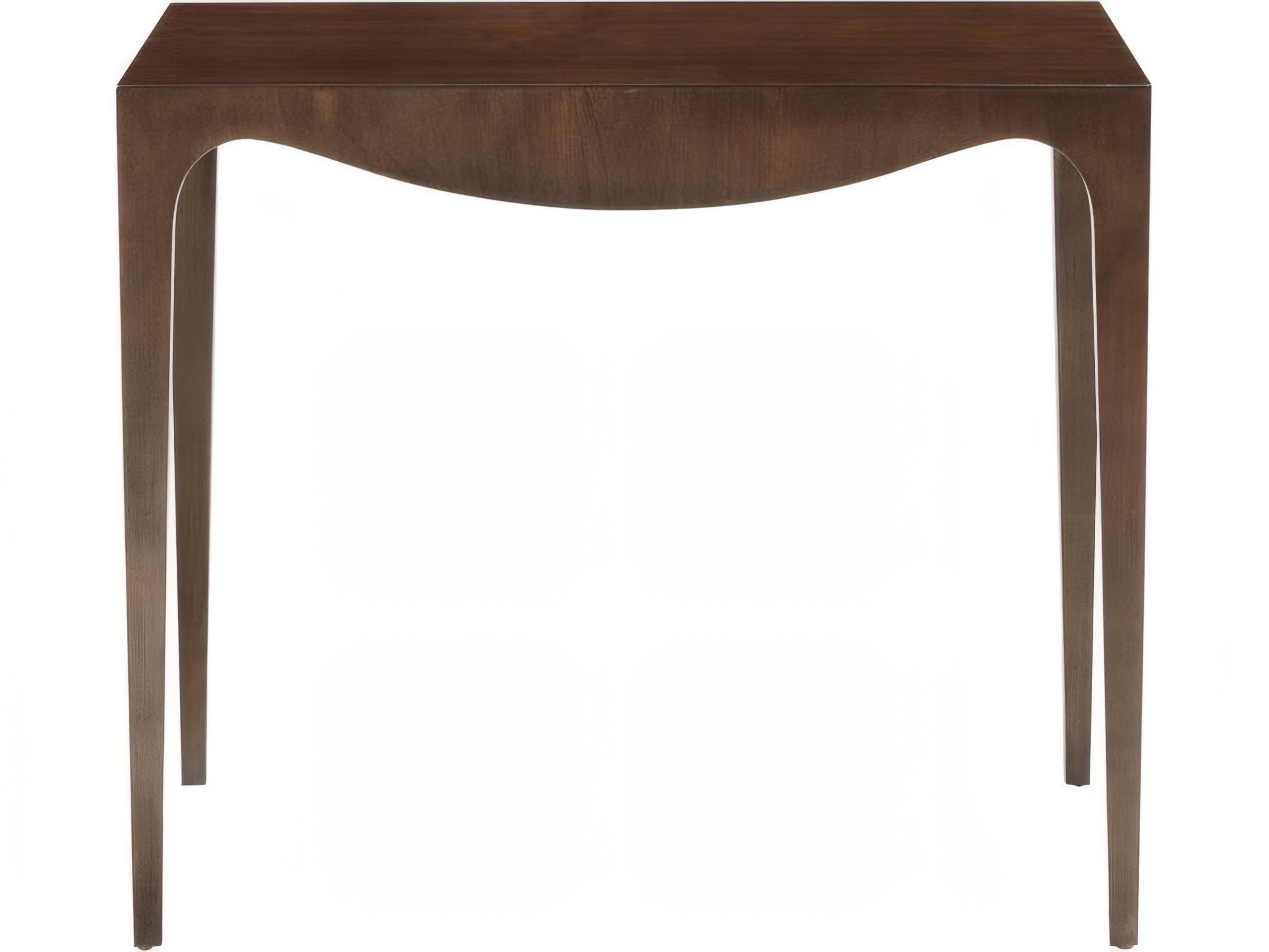 Mr. & Mrs. Howard Hayat Rectangular Wood End Table