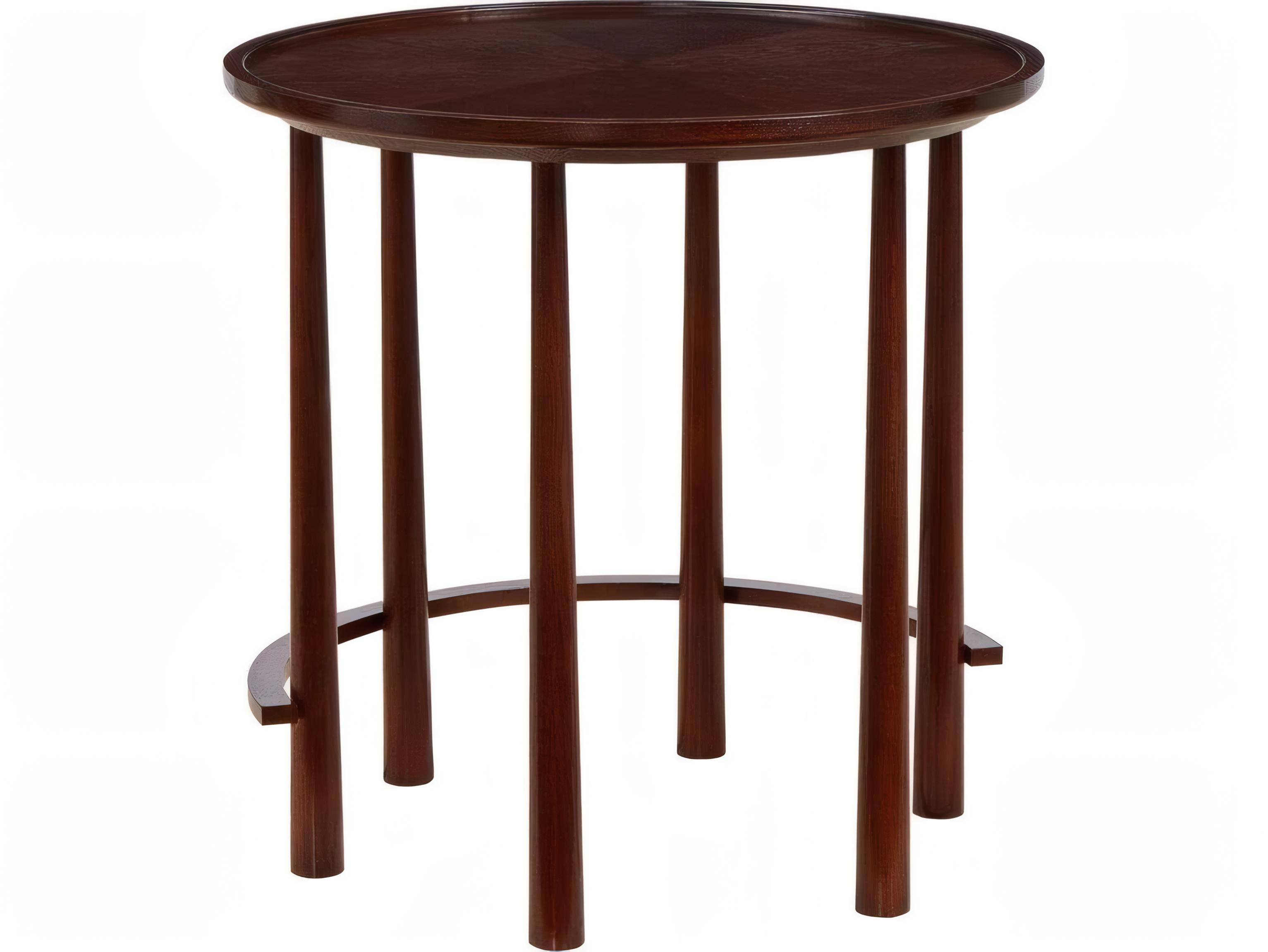Mr. & Mrs. Howard Roundel Round Wood Dining Table