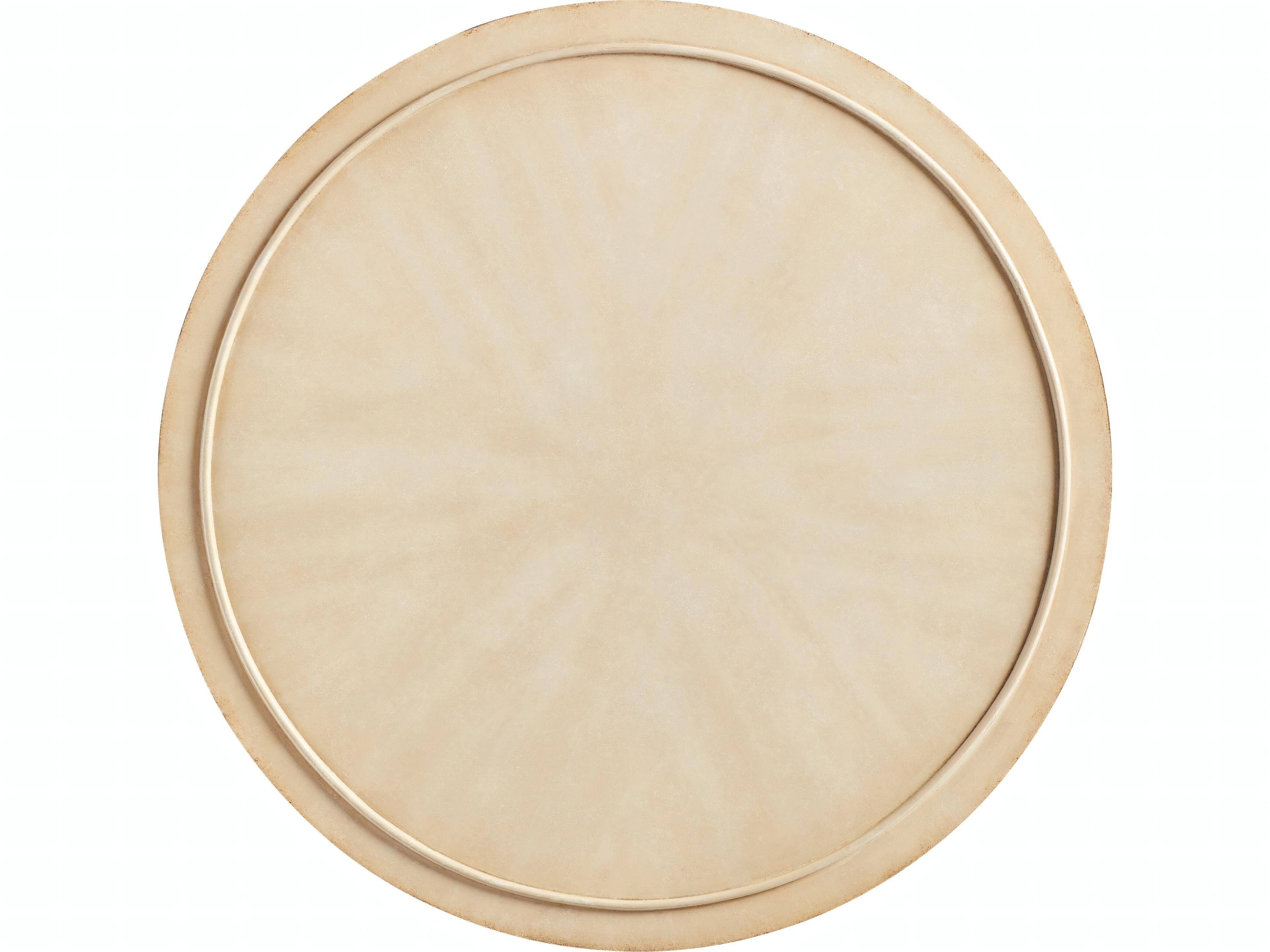 Mr. & Mrs. Howard Barden Round Wood End Table