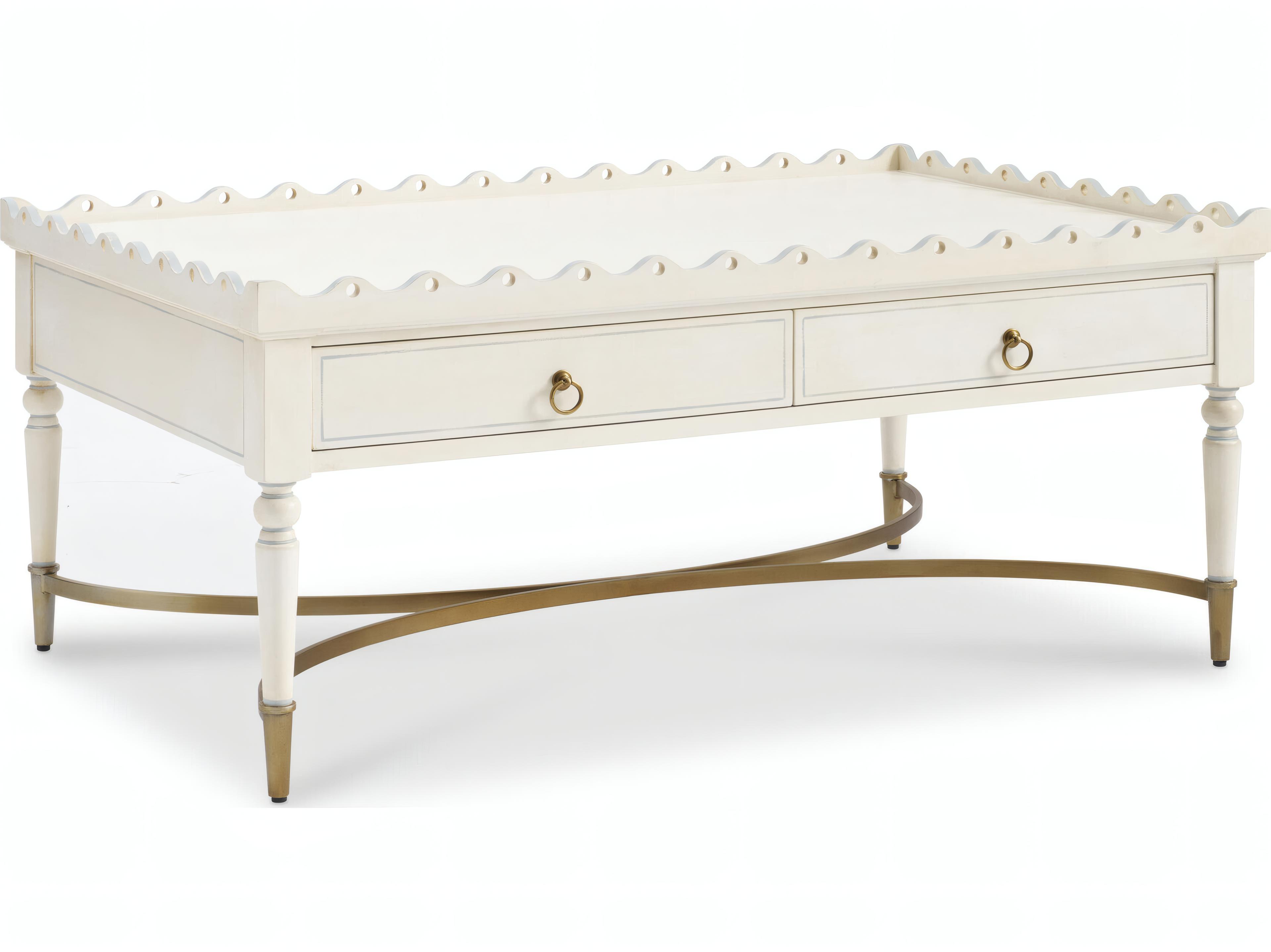 Mr. & Mrs. Howard Dana Rectangular Wood Coffee Table