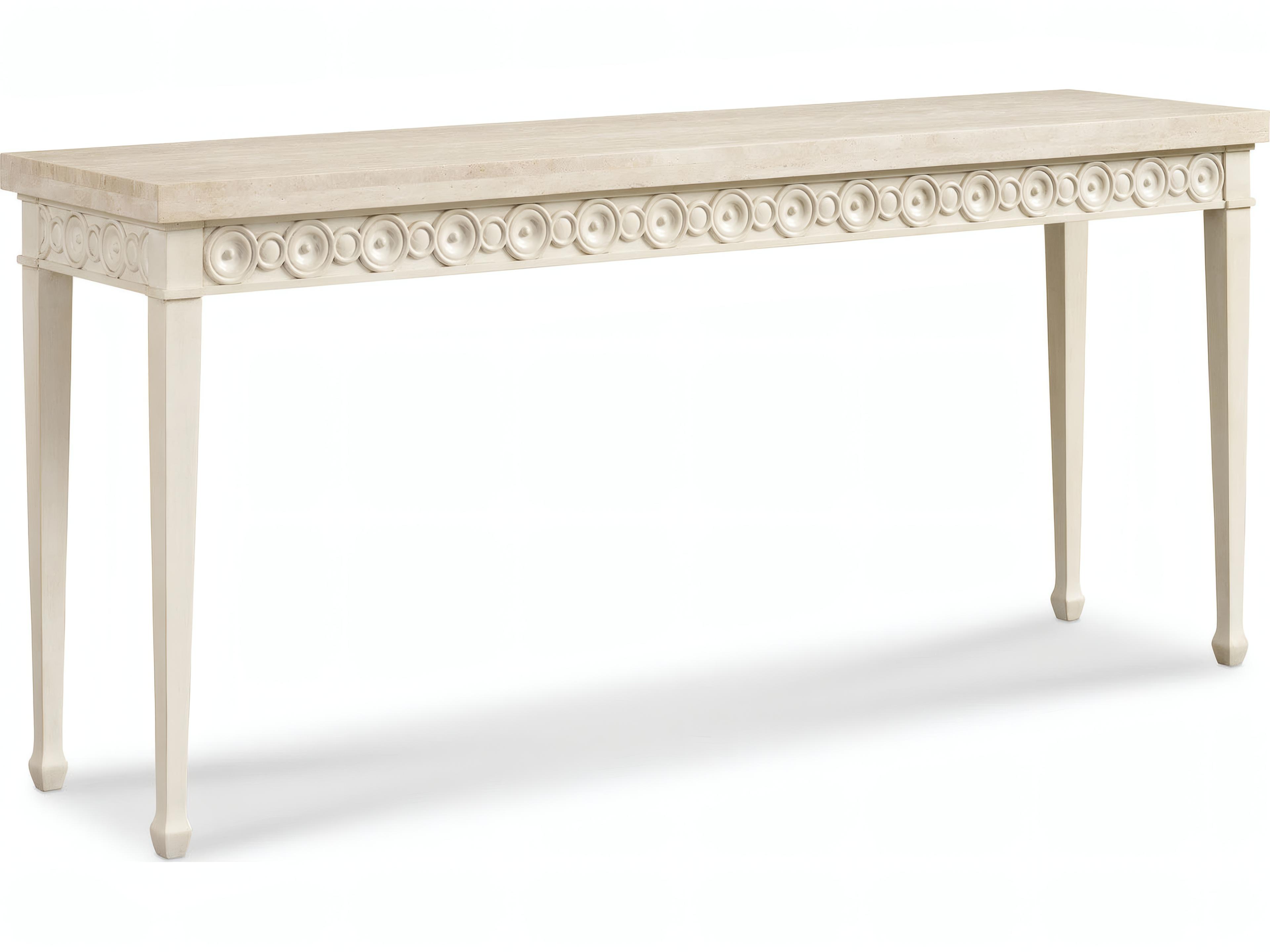 Mr. & Mrs. Howard Naomi Rectangular Wood Console Table