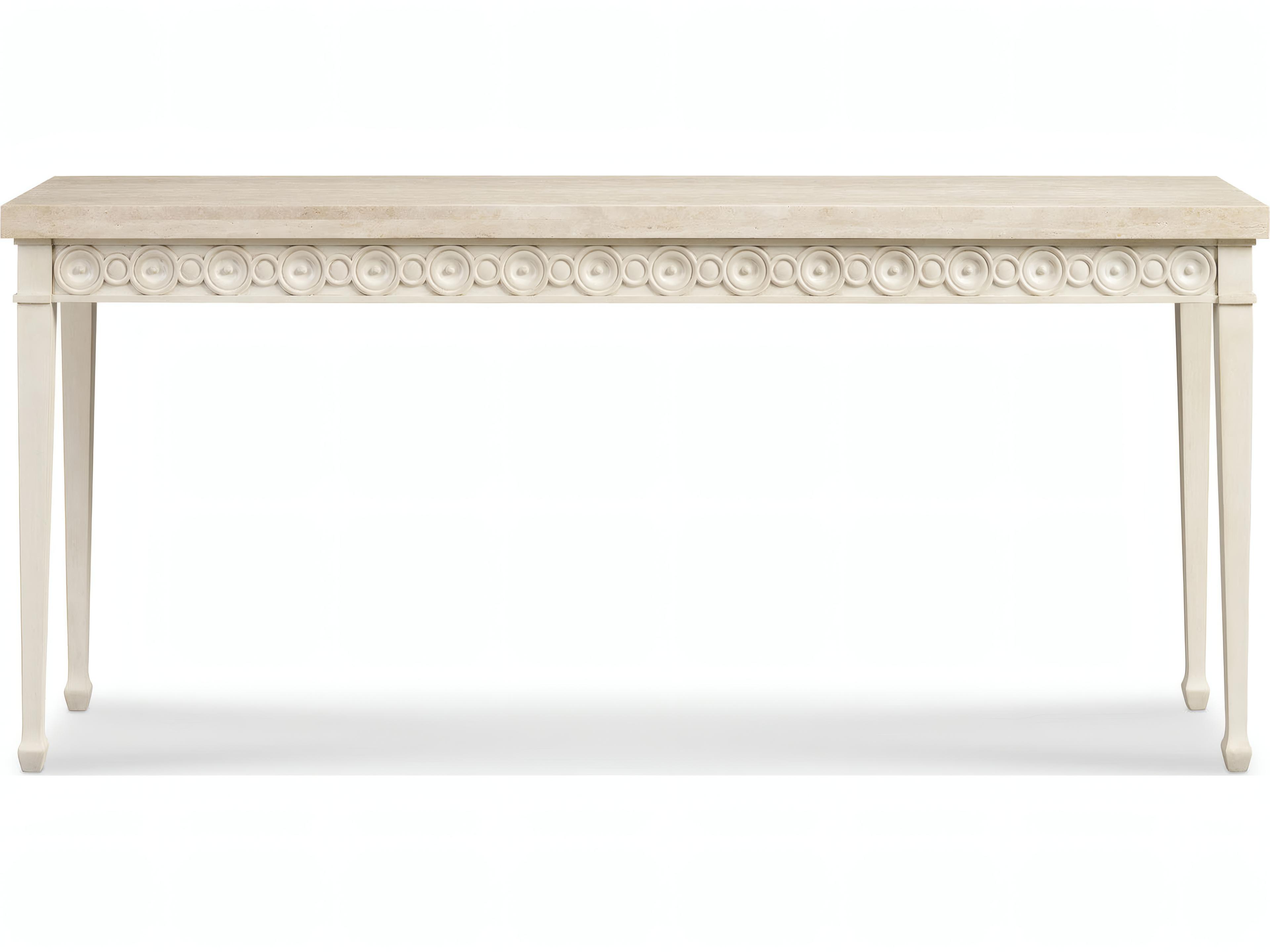 Mr. & Mrs. Howard Naomi Rectangular Wood Console Table